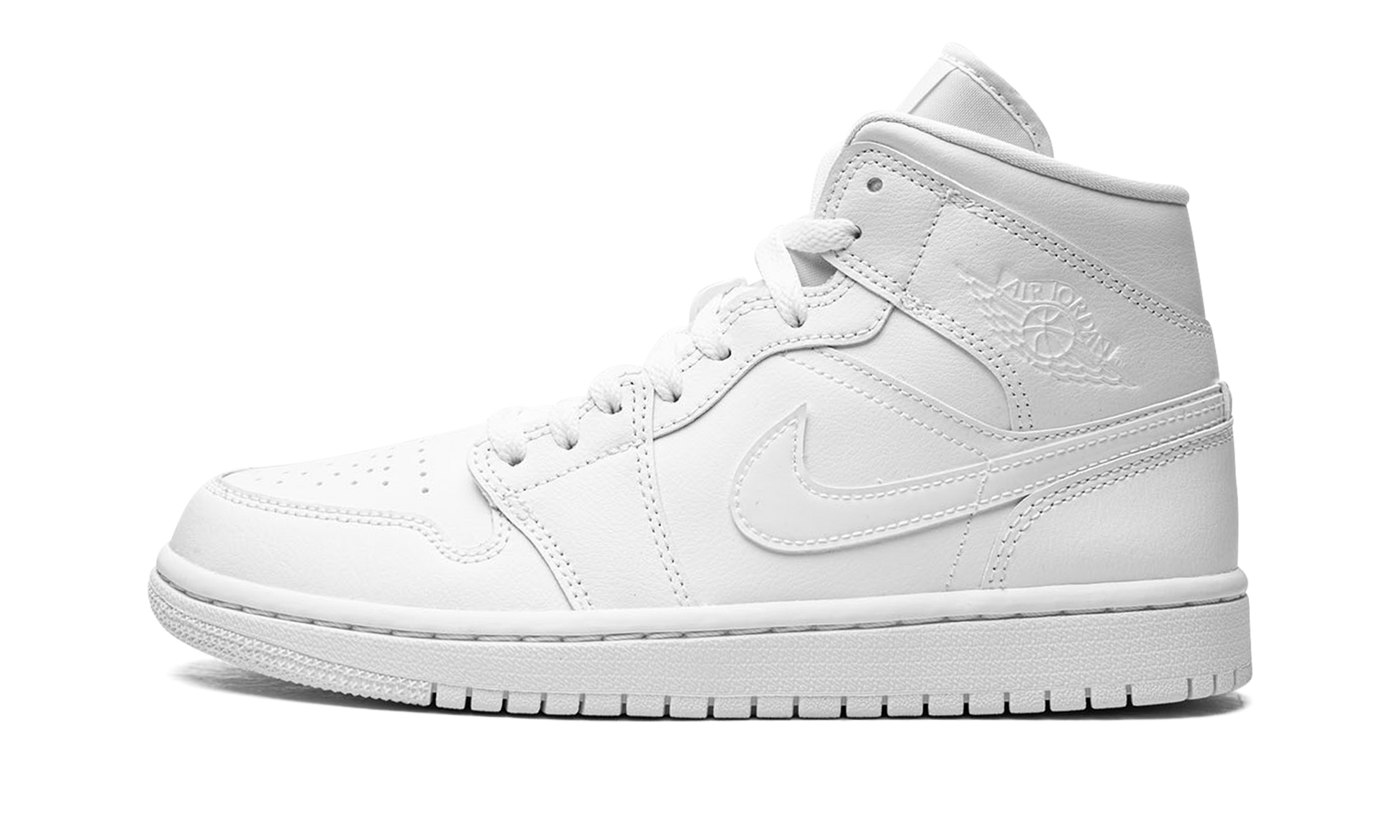 Air Jordan 1 Mid Women "Triple white 2022" DV0991 111