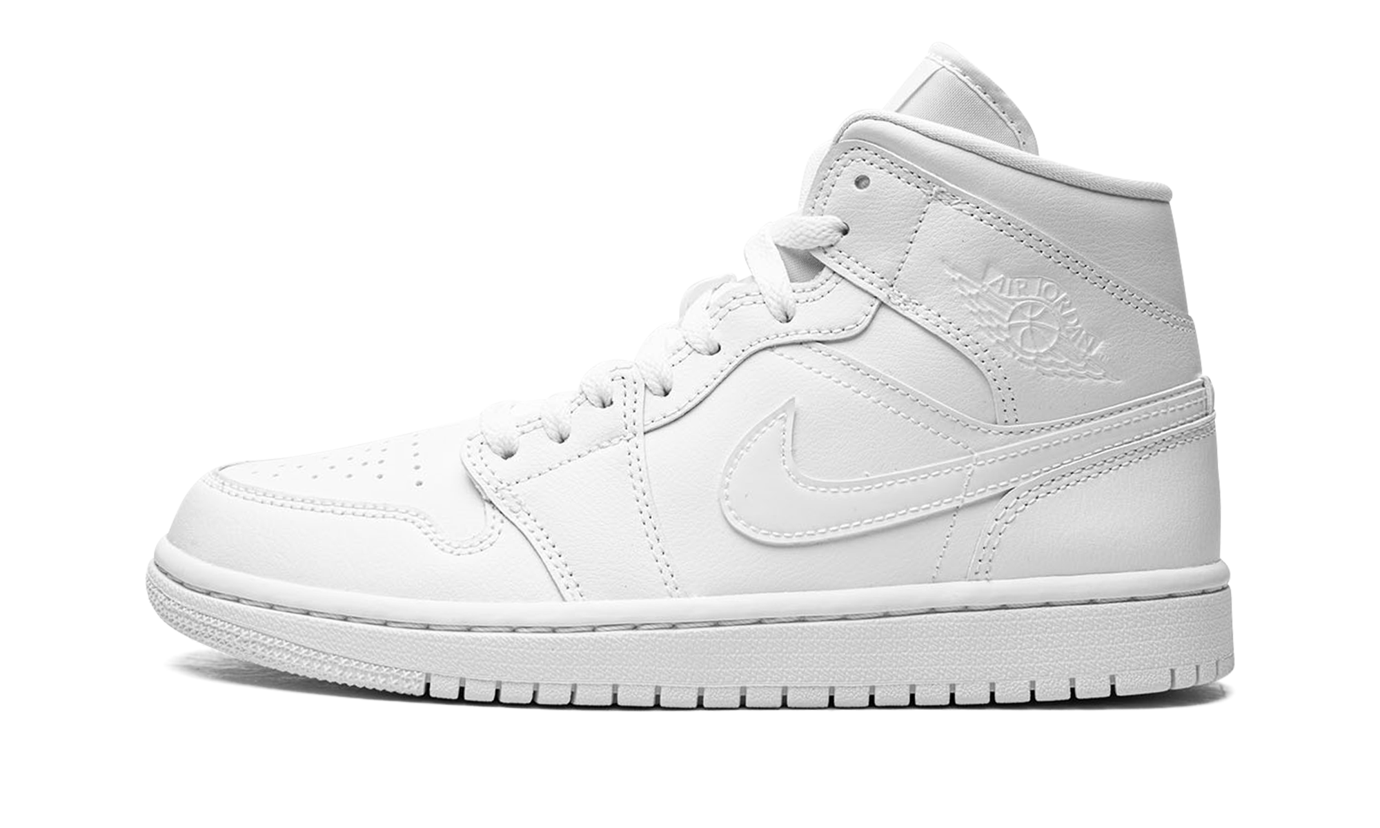 Air Jordan 1 Mid Women "Triple white 2022" DV0991 111
