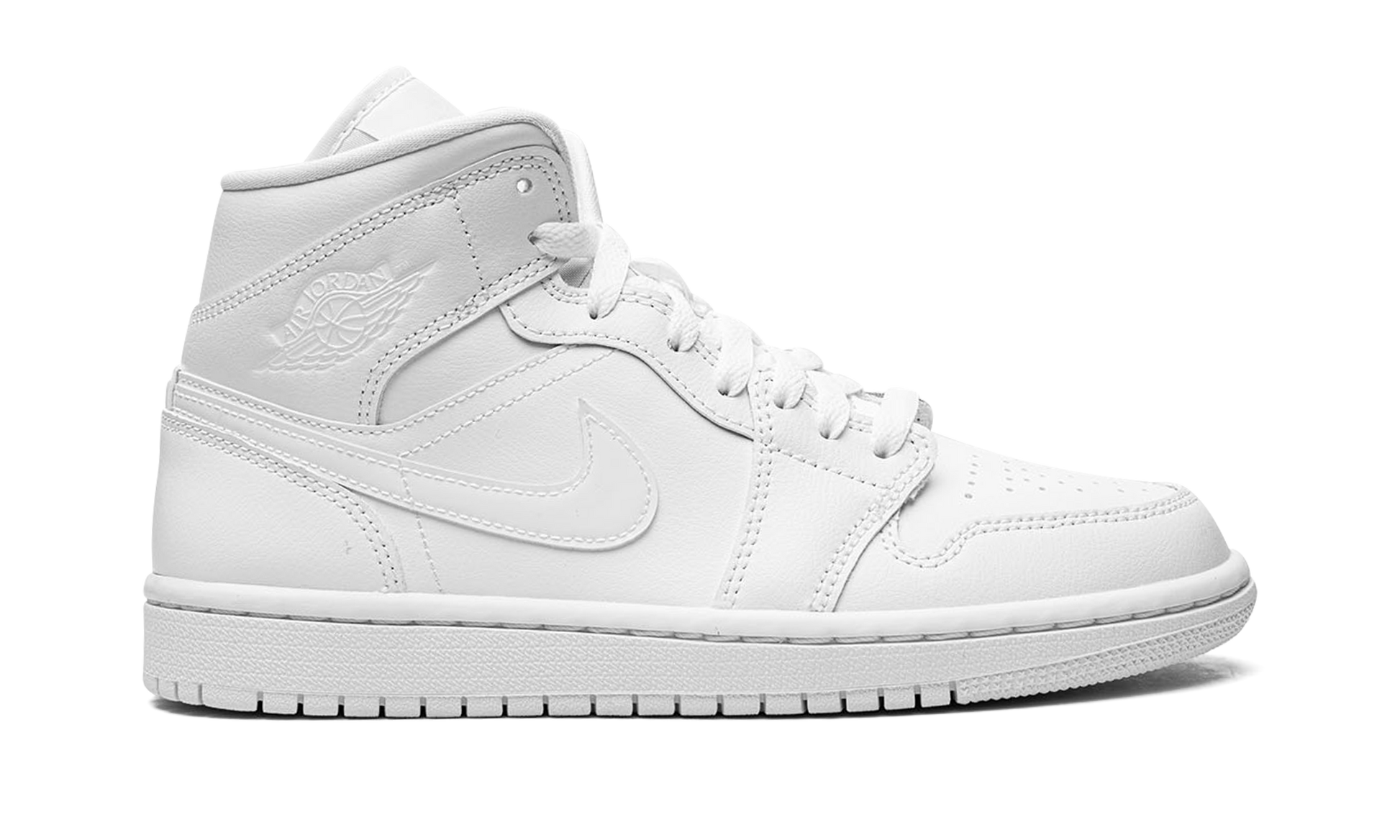 Air Jordan 1 Mid Women "Triple white 2022" DV0991 111
