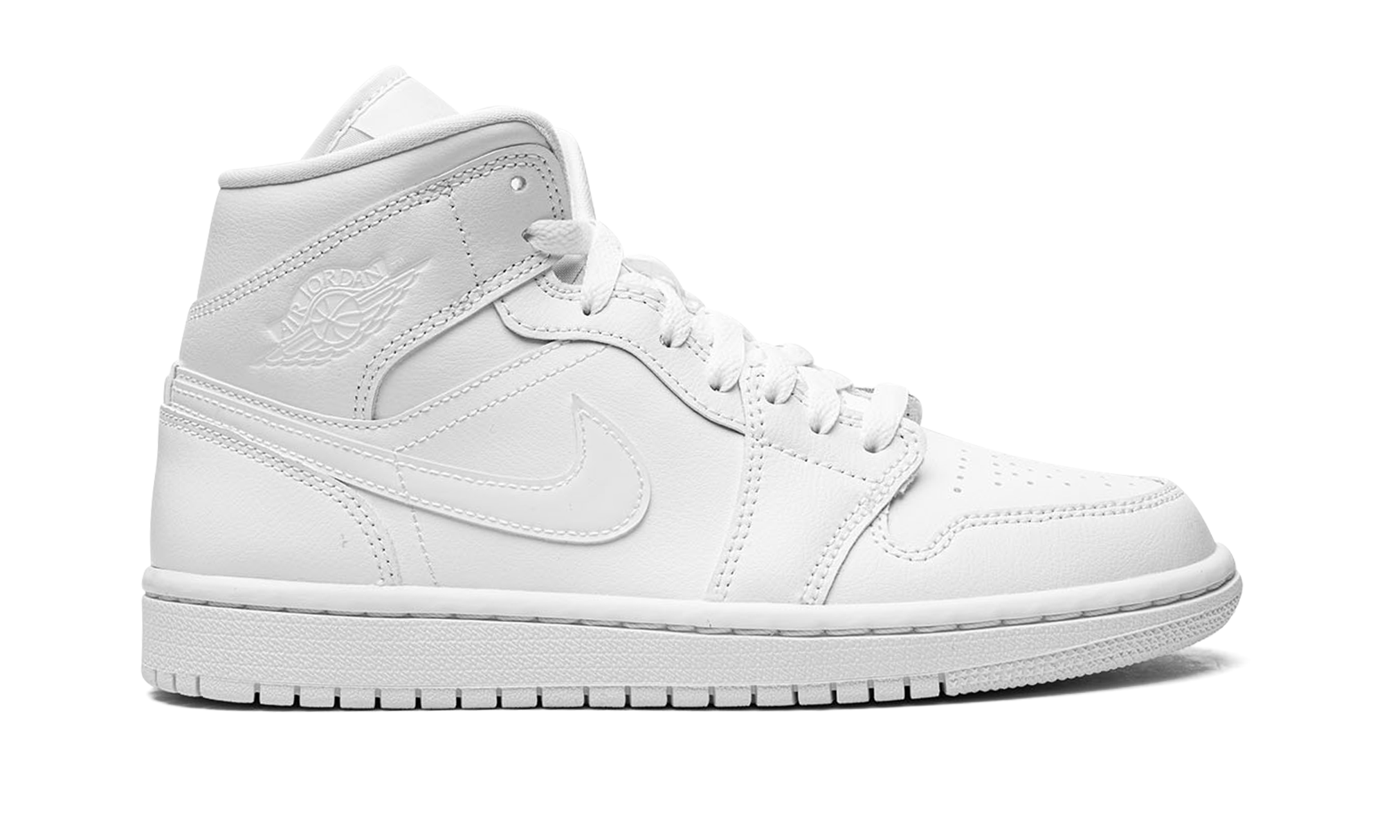 Air Jordan 1 Mid Women "Triple white 2022" DV0991 111
