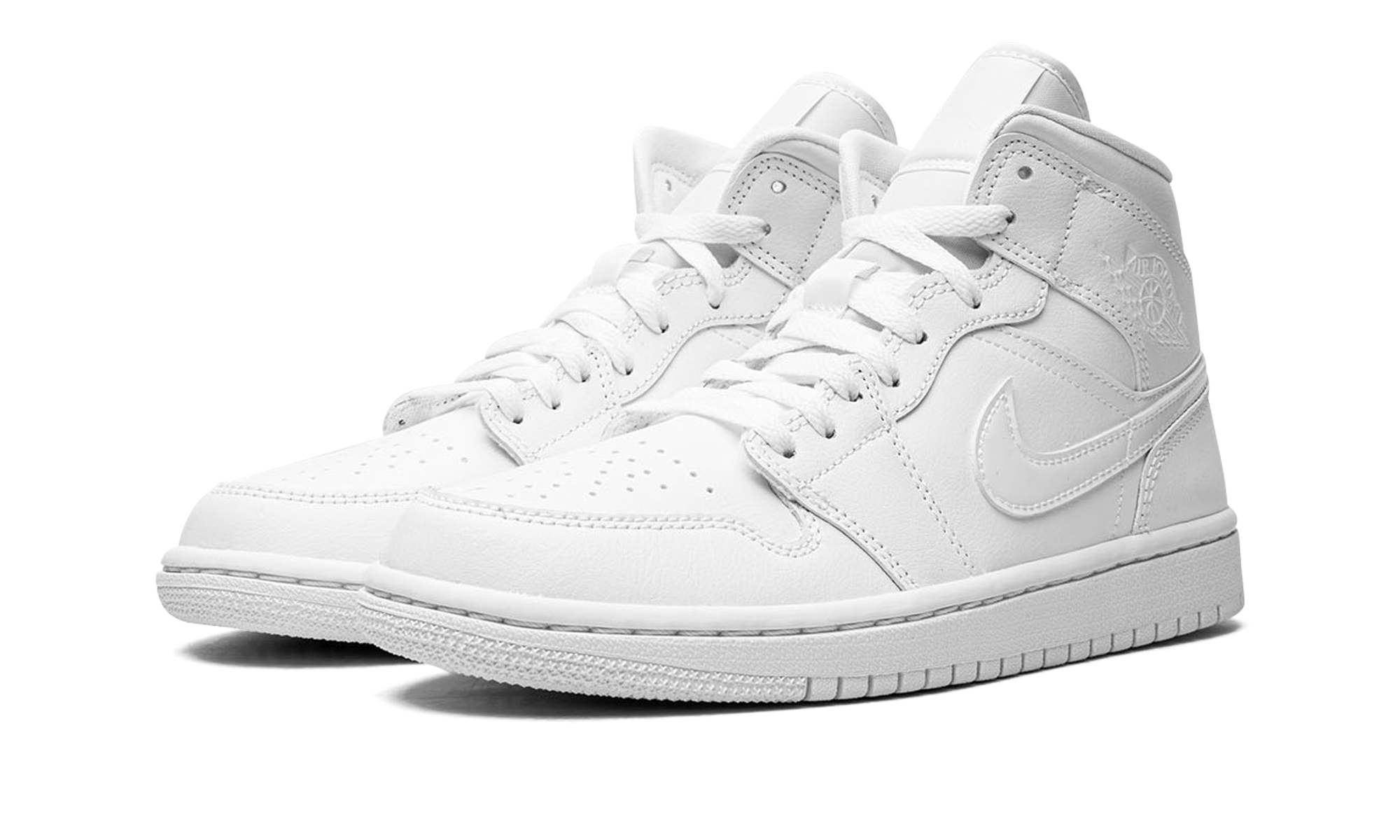 Air Jordan 1 Mid Women "Triple white 2022" DV0991 111