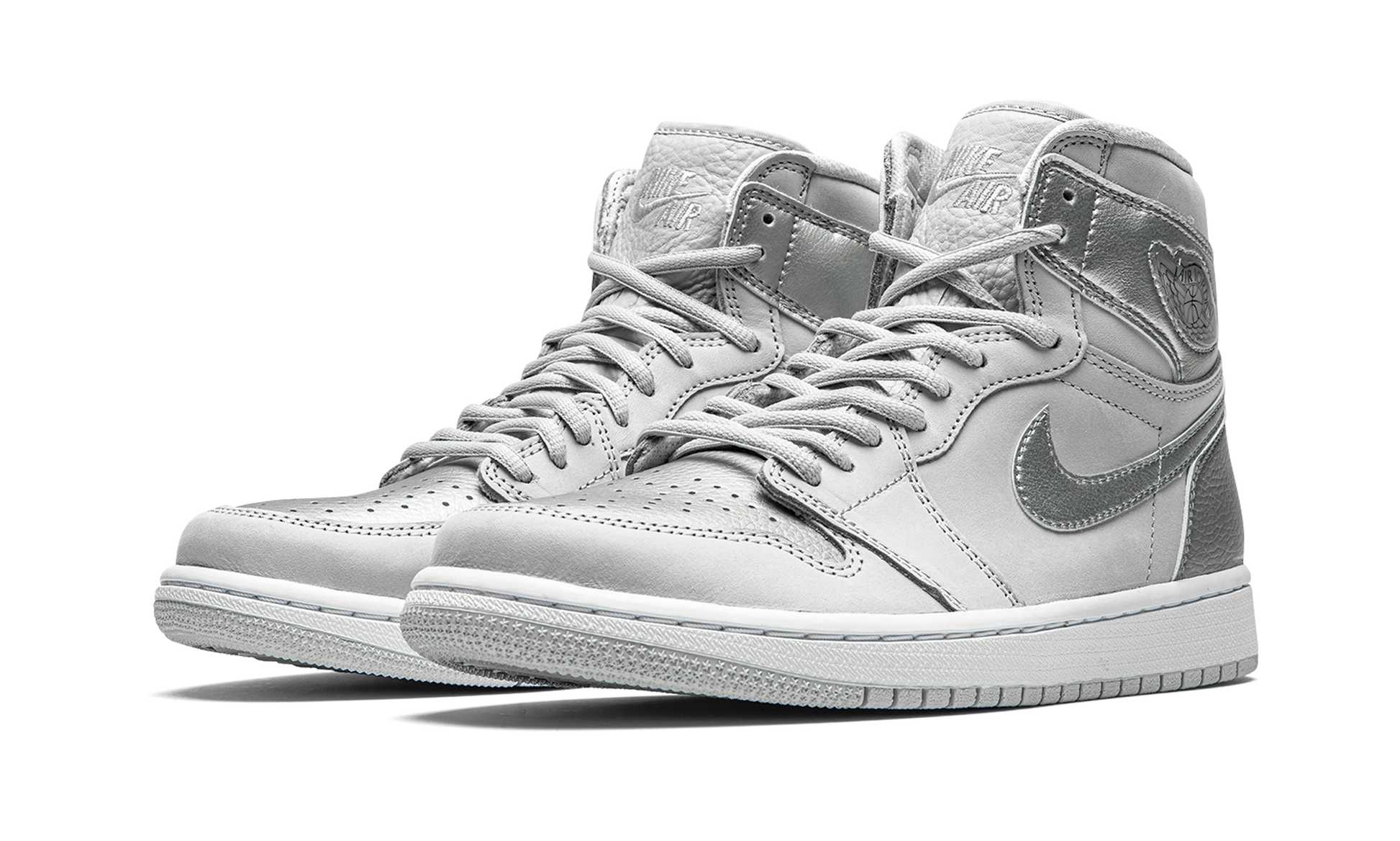 Air Jordan 1 RETRO High Co.jp "Metallic Silver"
