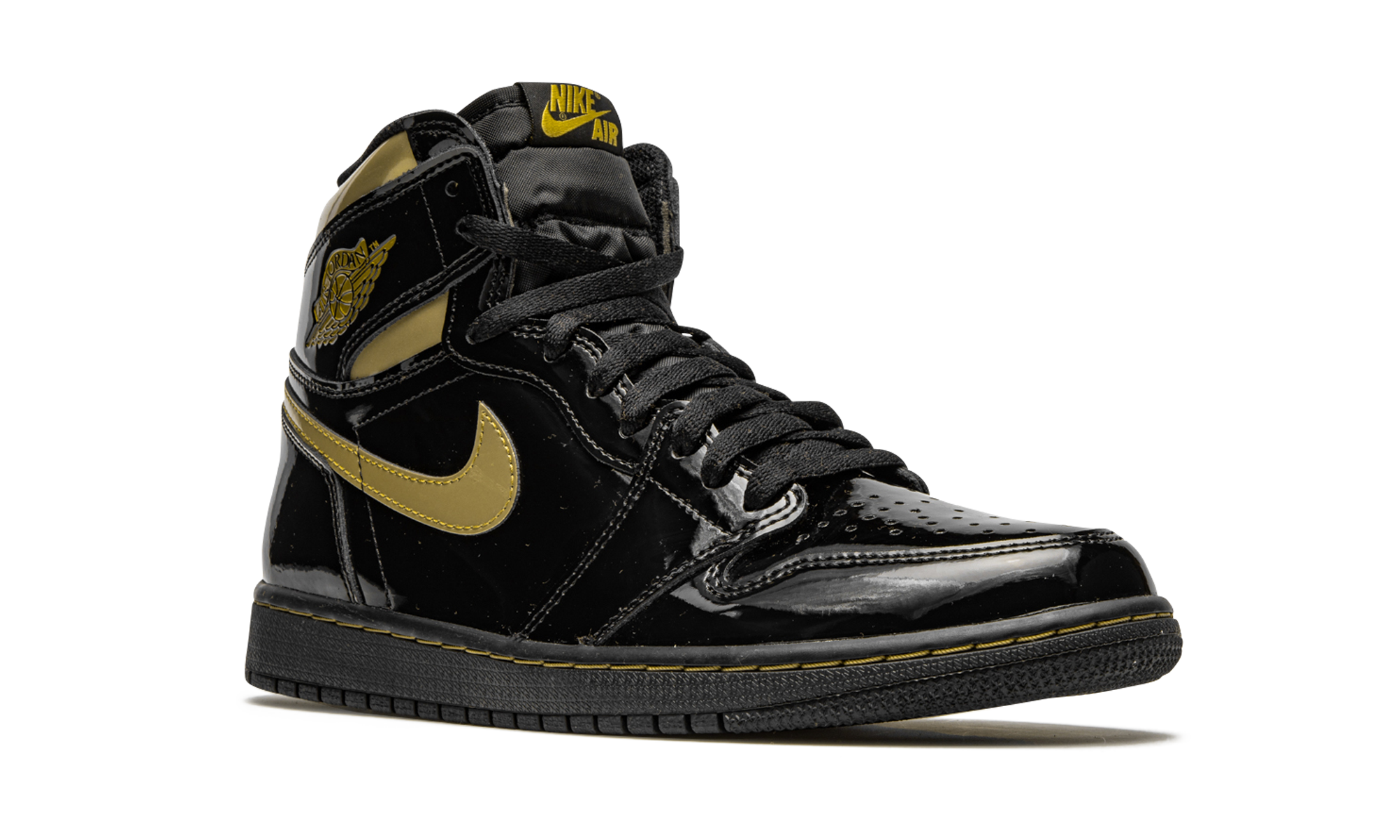Air Jordan 1 RETRO High OG "Black Metallic Gold"