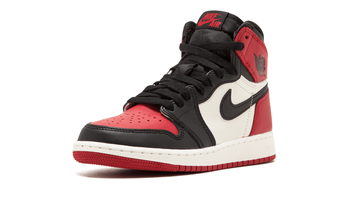 Air Jordan 1 RETRO High OG GS "Bred toe" 575441 610
