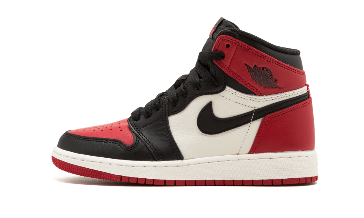 Air Jordan 1 RETRO High OG GS "Bred toe" 575441 610