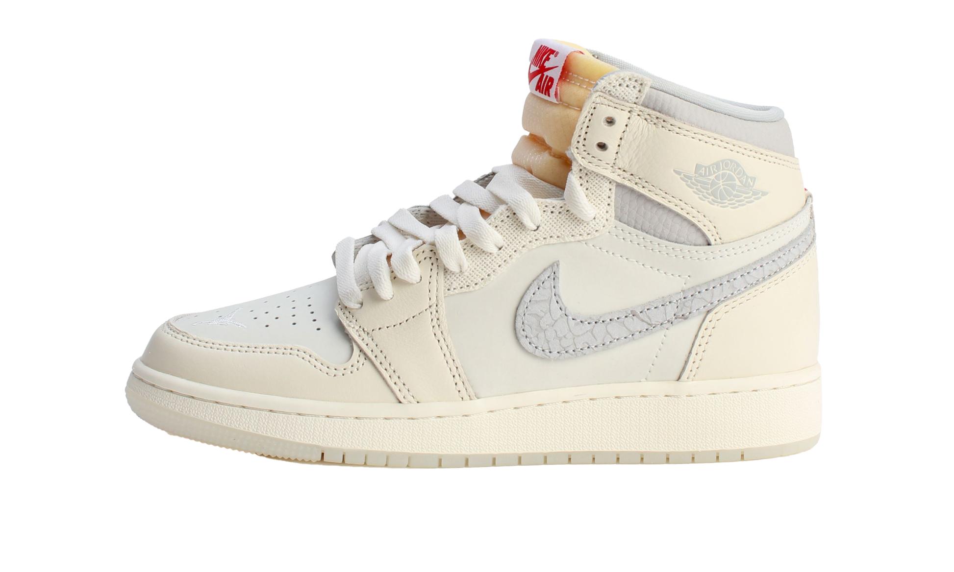 Air Jordan 1 RETRO High OG GS "Sail university red" IH4281 100