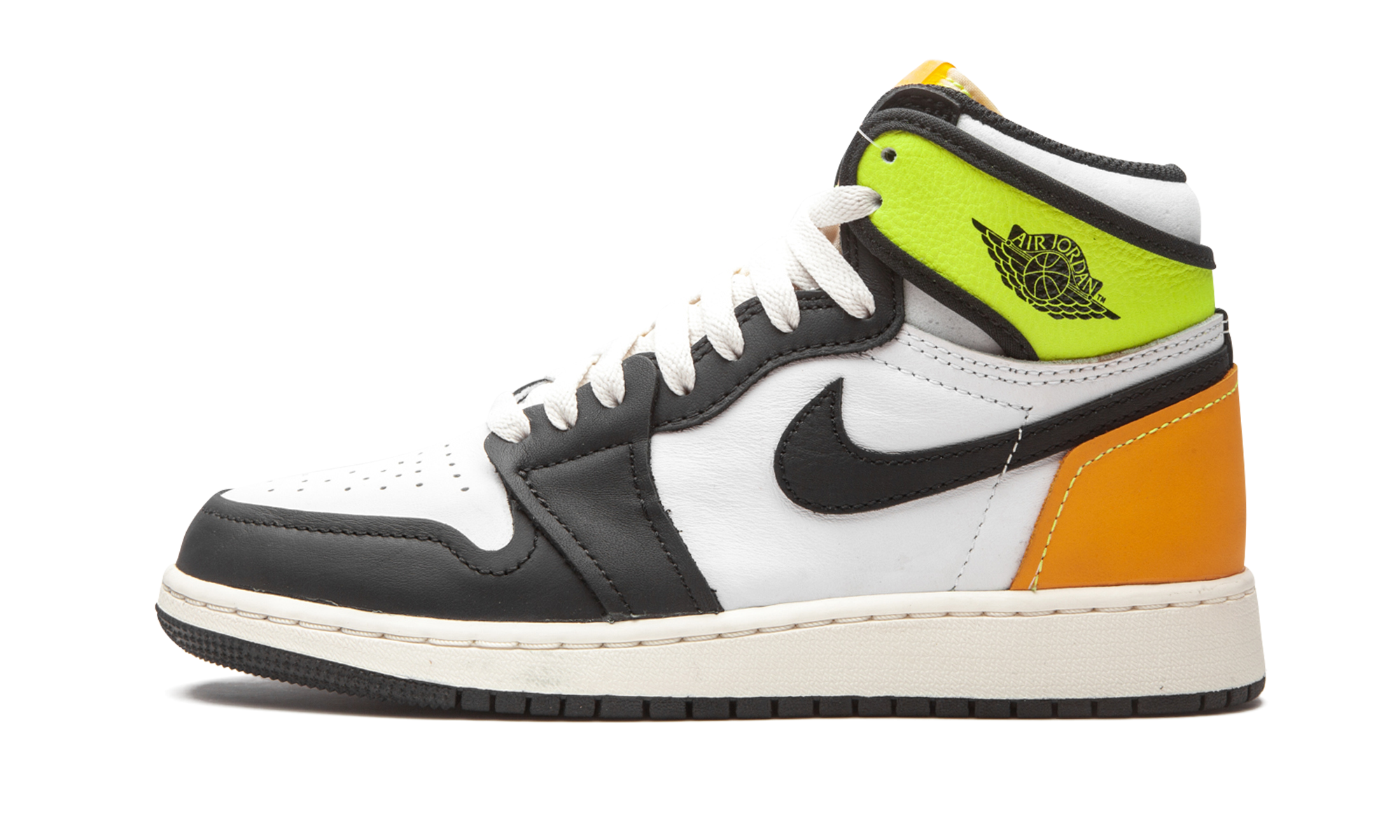 Air Jordan 1 RETRO High OG GS "Volt gold" 575441 118