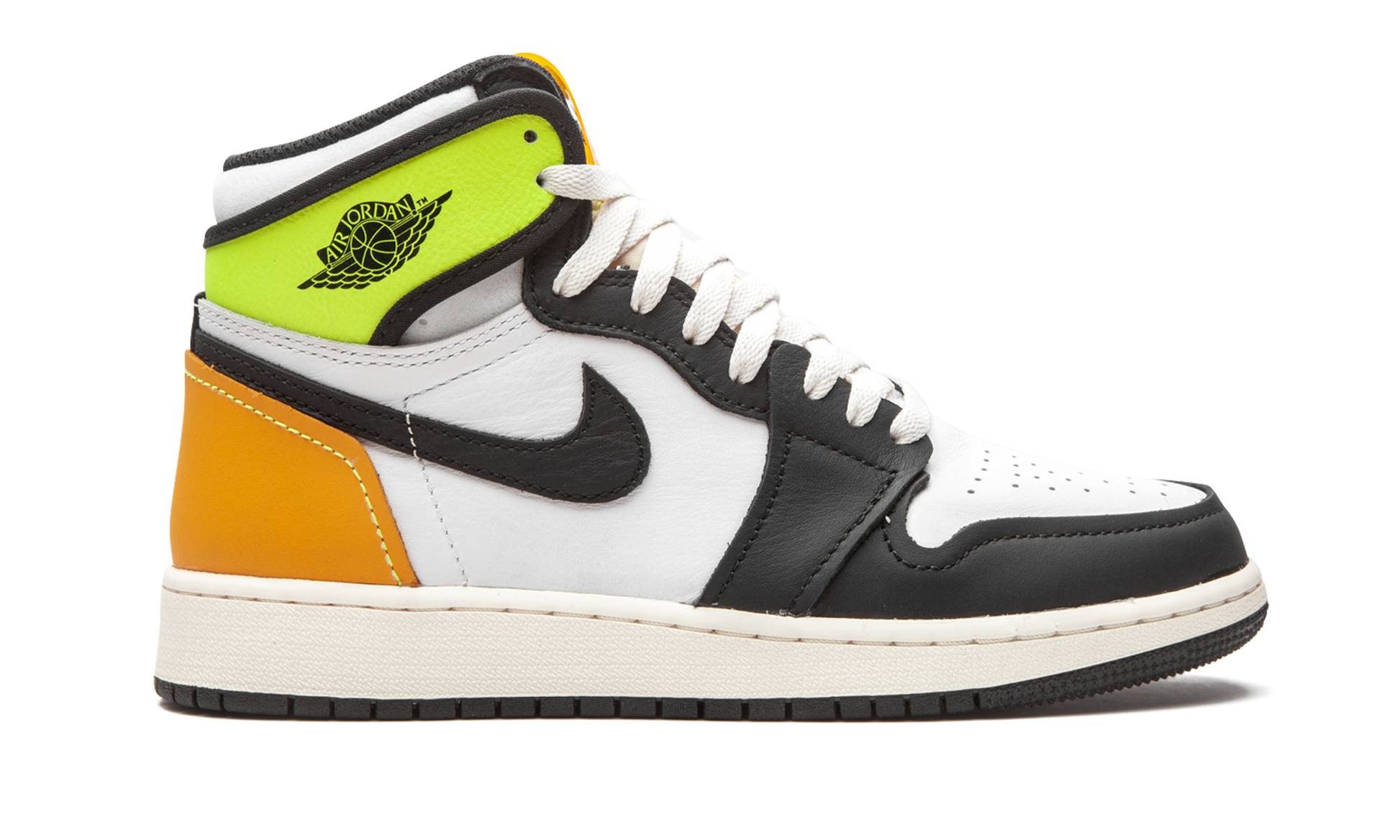 Air Jordan 1 RETRO High OG GS "Volt gold" 575441 118