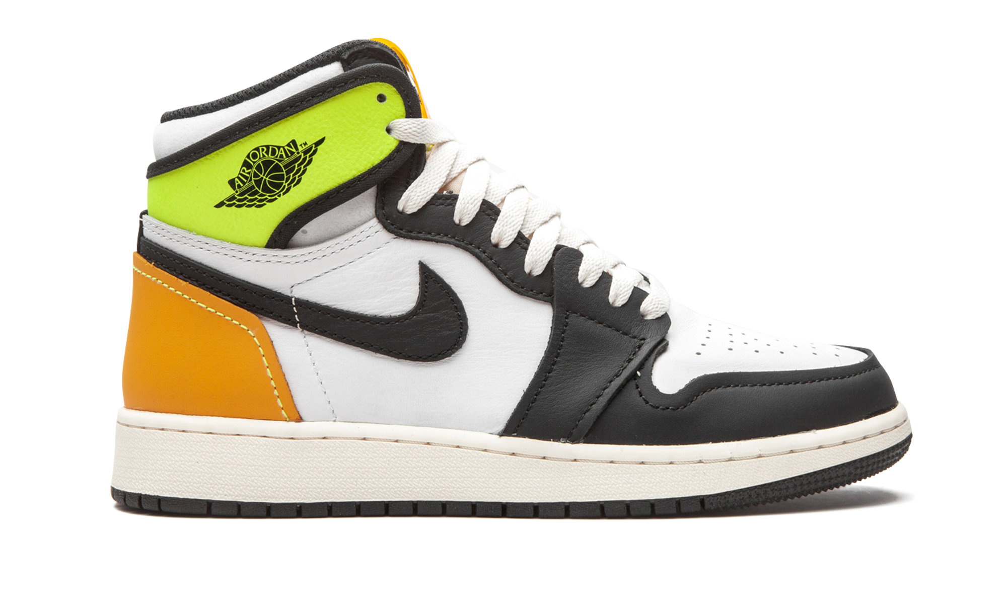 Air Jordan 1 RETRO High OG GS "Volt gold" 575441 118