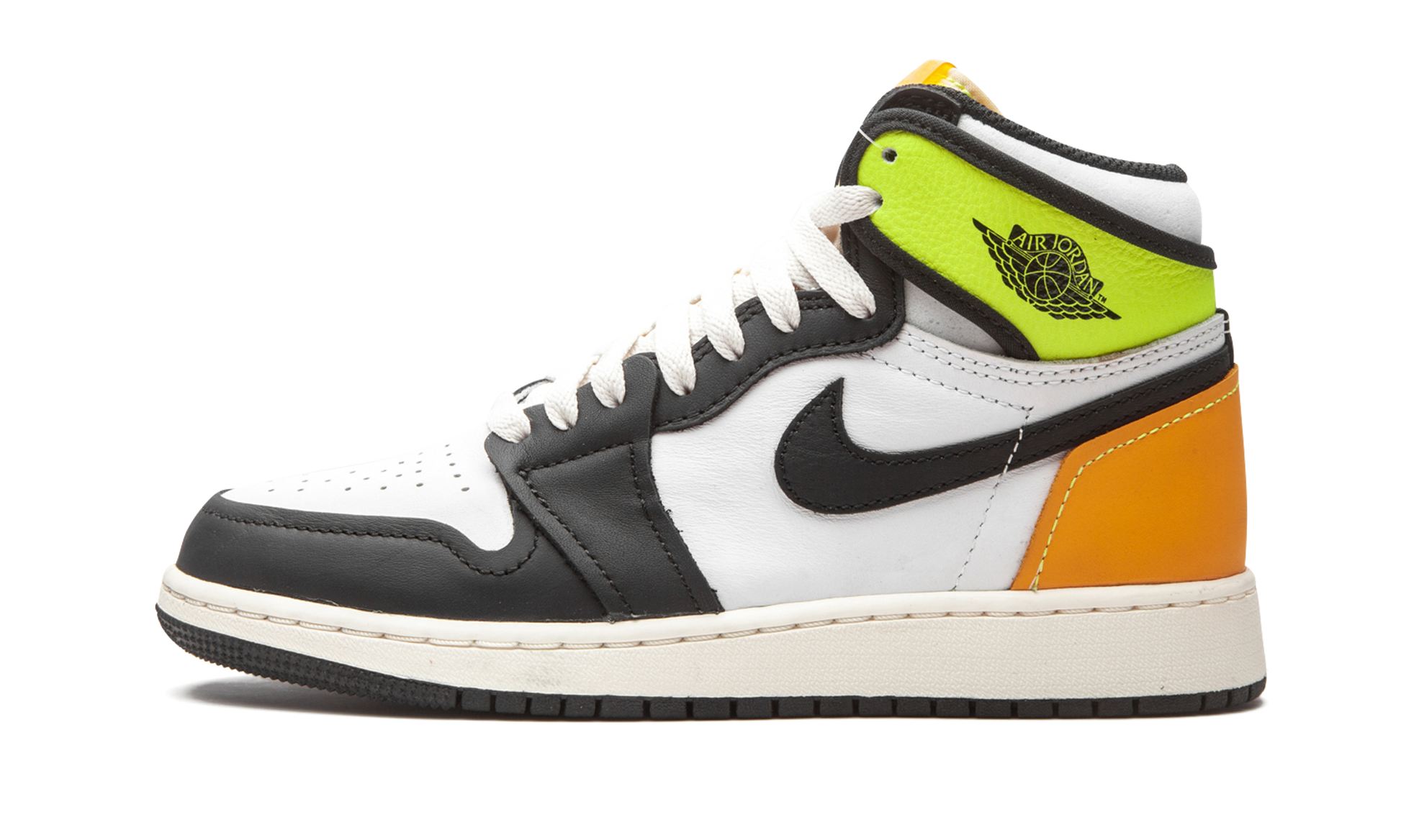 Air Jordan 1 RETRO High OG GS "Volt gold" 575441 118