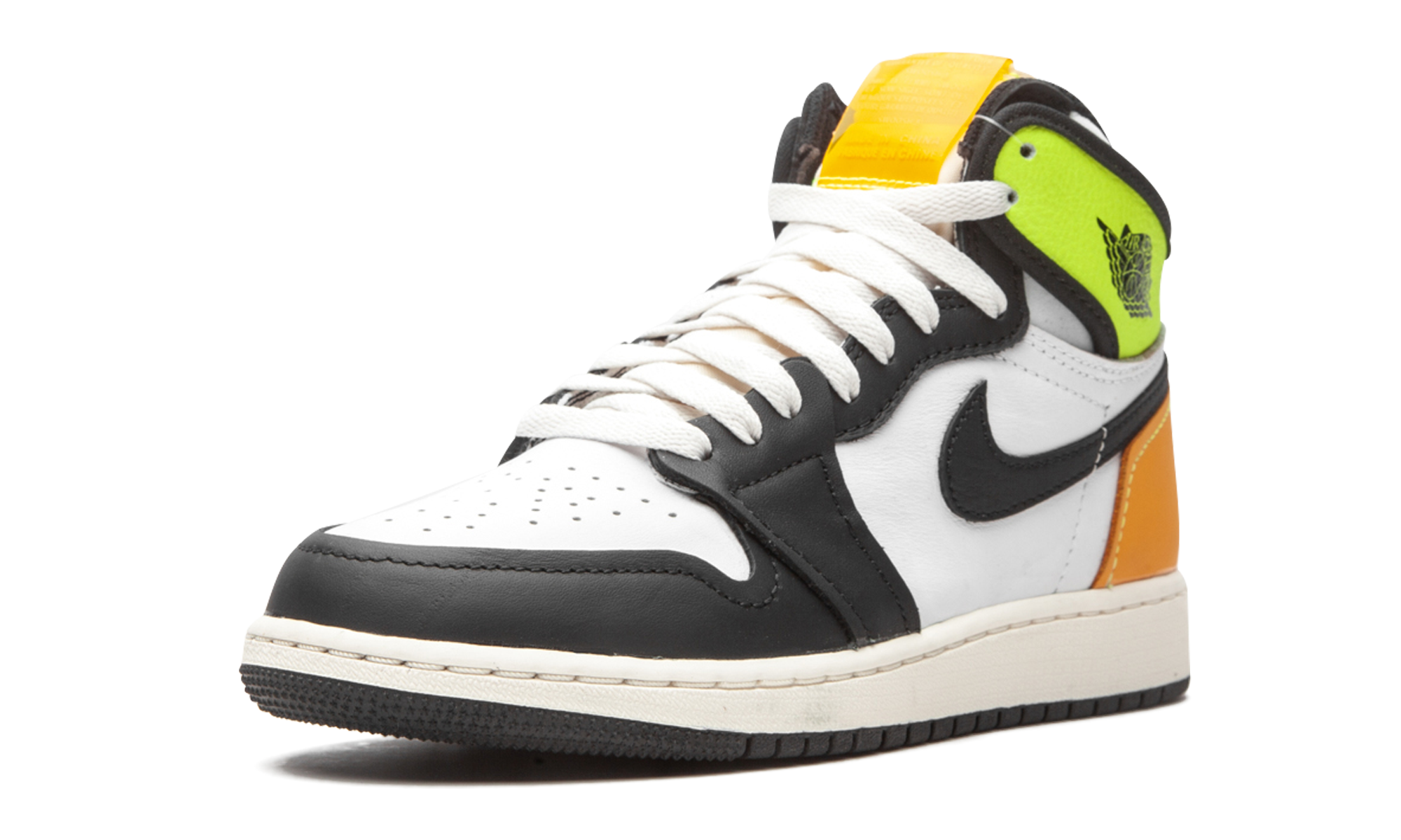 Air Jordan 1 RETRO High OG GS "Volt gold" 575441 118