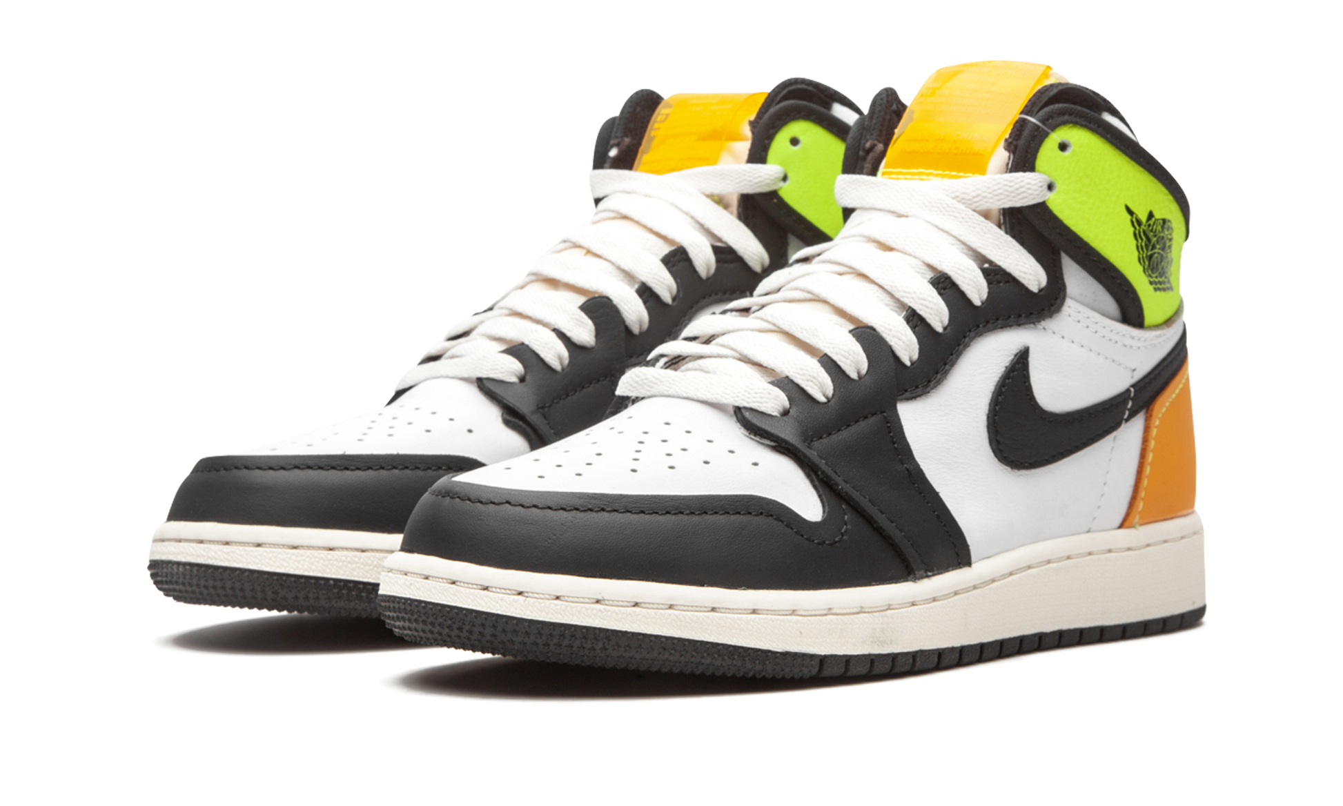 Air Jordan 1 RETRO High OG GS "Volt gold" 575441 118