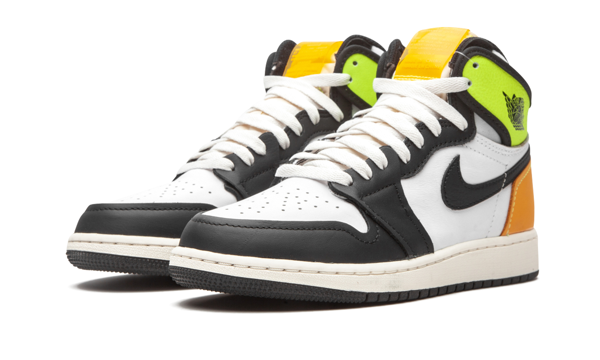 Air Jordan 1 RETRO High OG GS "Volt gold" 575441 118