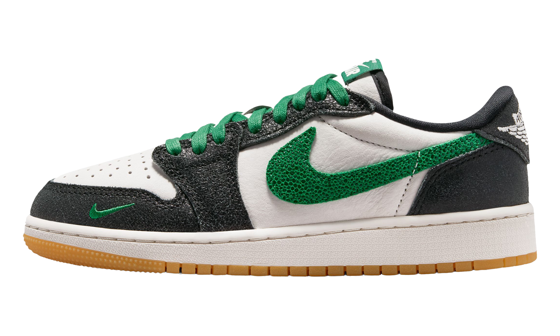 Air Jordan 1 RETRO Low OG "Phantom Pine Green"