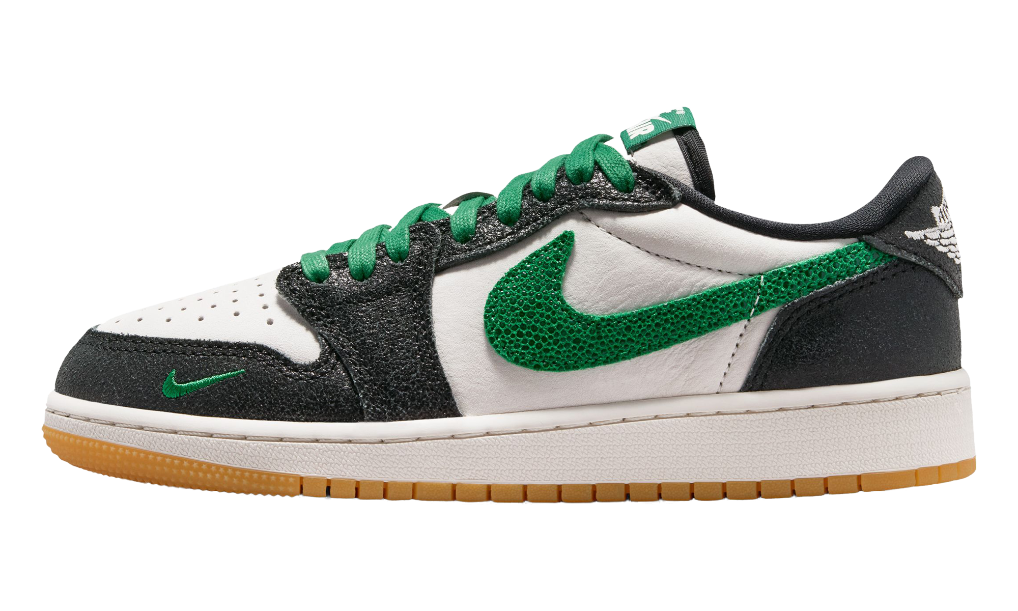 Air Jordan 1 RETRO Low OG "Phantom Pine Green"