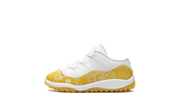 Air Jordan 11 Low Td "Yellow snakeskin" 645107 107