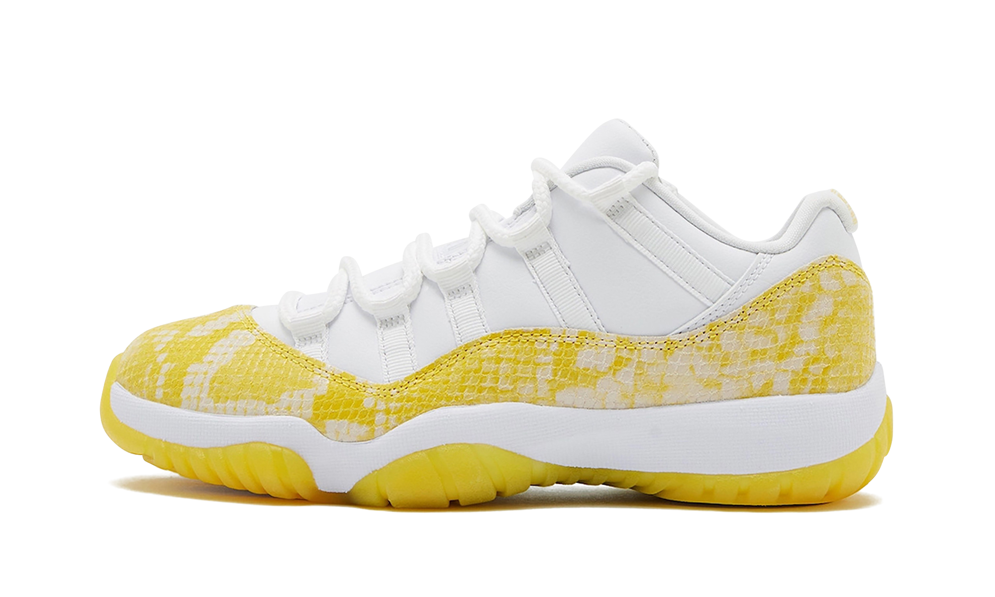 Air Jordan 11 Low Women "Yellow snakeskin" AH7860 107