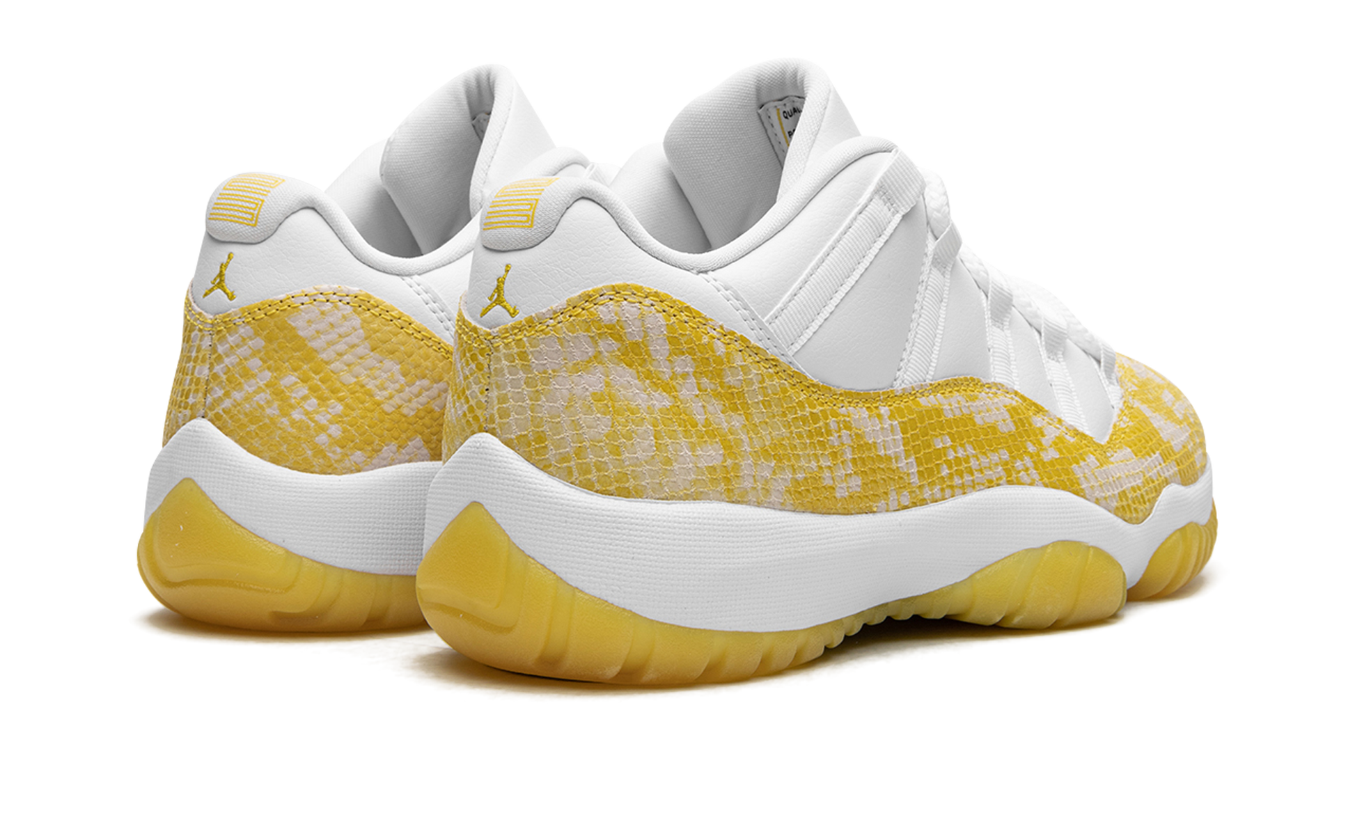 Air Jordan 11 Low Women "Yellow snakeskin" AH7860 107