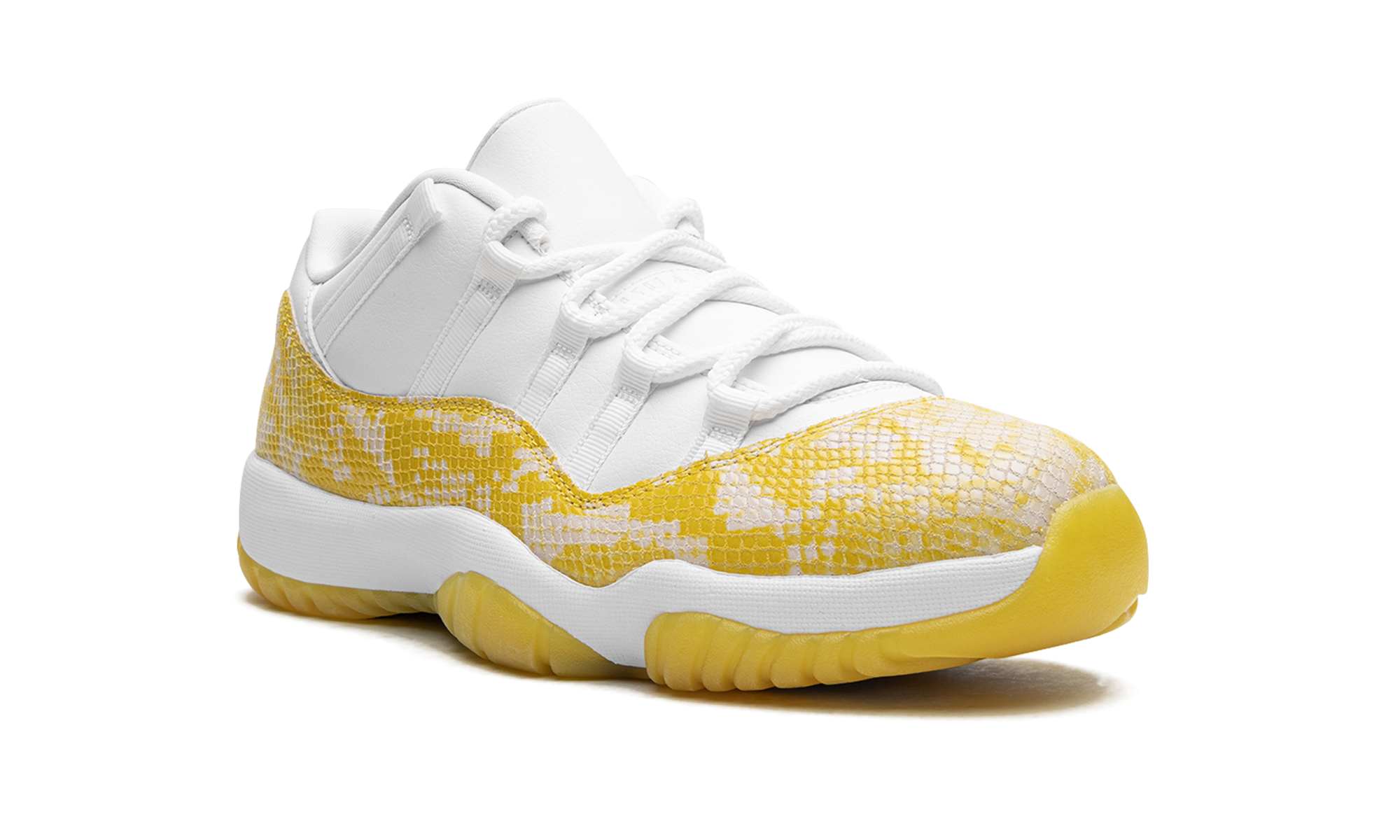 Air Jordan 11 Low Women "Yellow snakeskin" AH7860 107