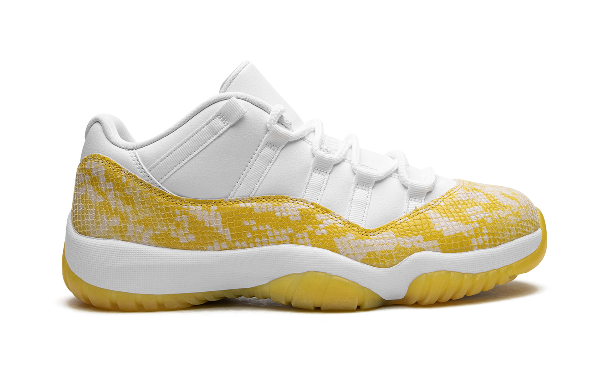 Air Jordan 11 Low Women "Yellow snakeskin" AH7860 107