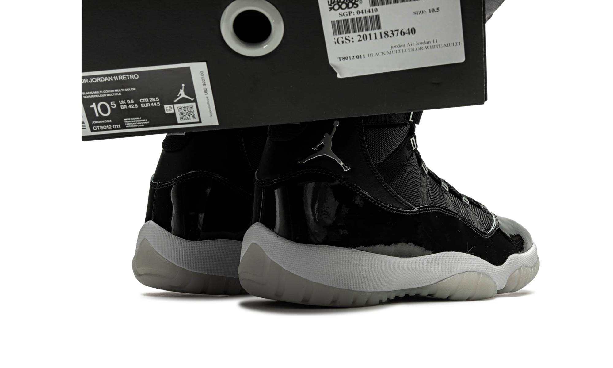 Air Jordan 11 RETRO "Jubilee / 25th anniversary" CT8012 011