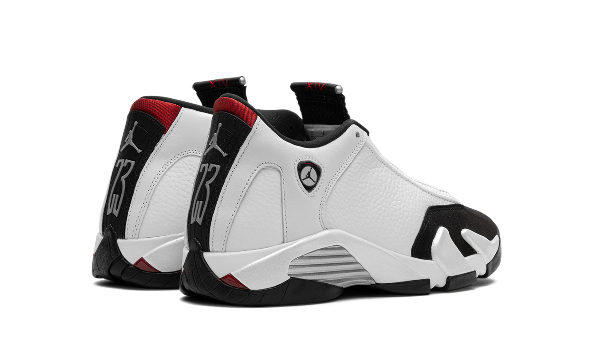 Air Jordan 14 RETRO GS "Black toe" 487524 160