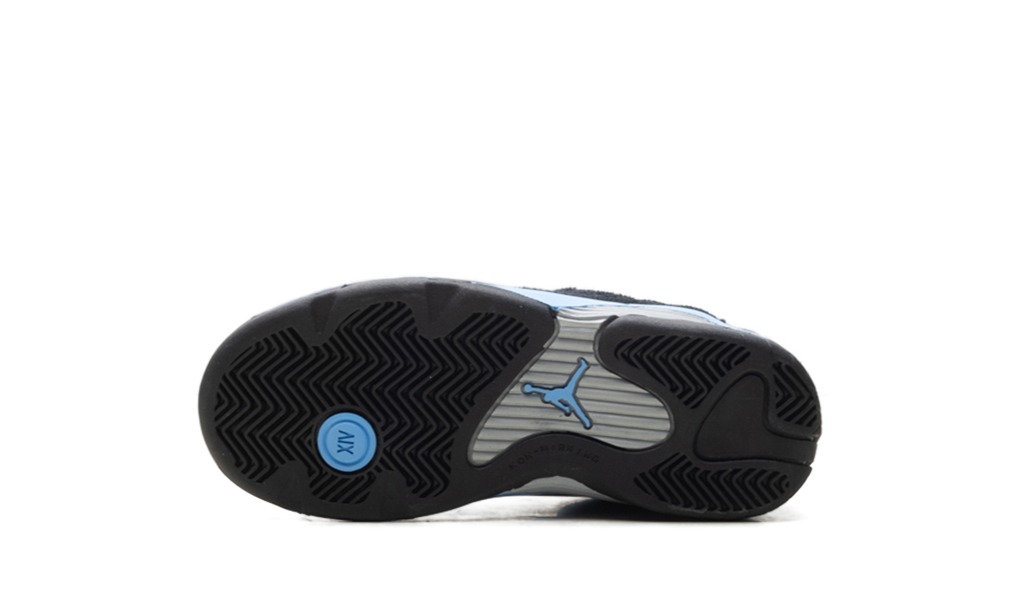 Air Jordan 14 RETRO Ps "Black university blue (2026)" 312092 007