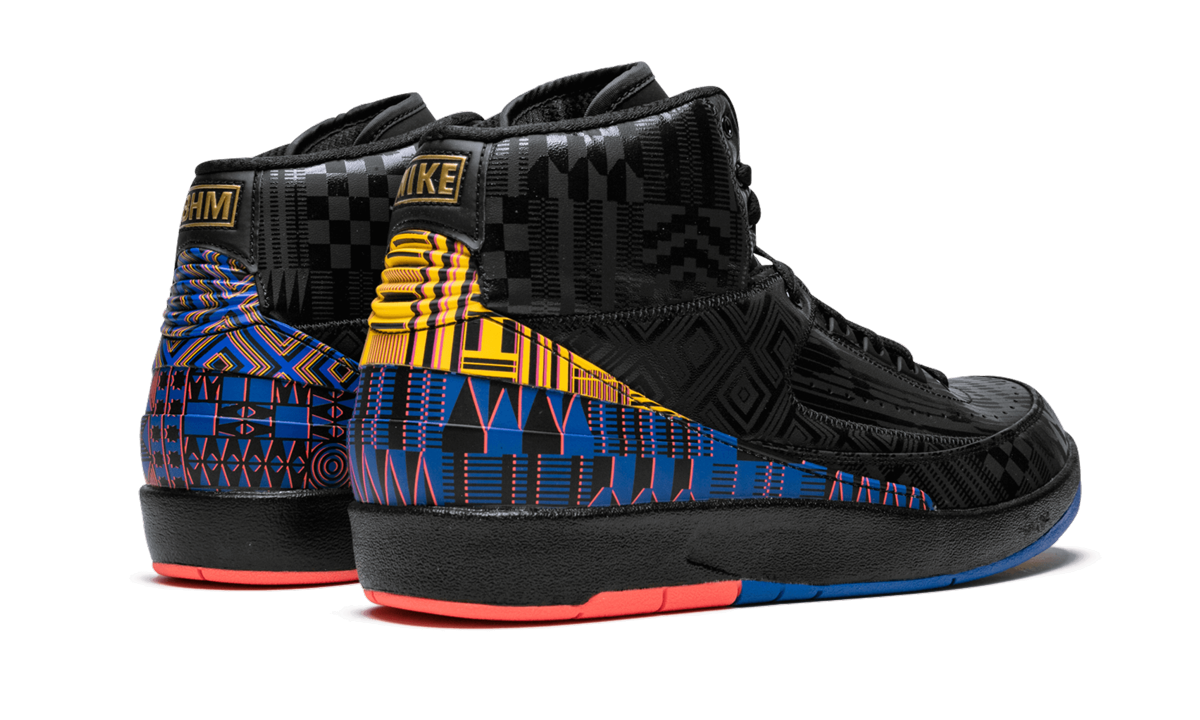 Air Jordan 2 RETRO Bhm "Black history month" BQ7618 007