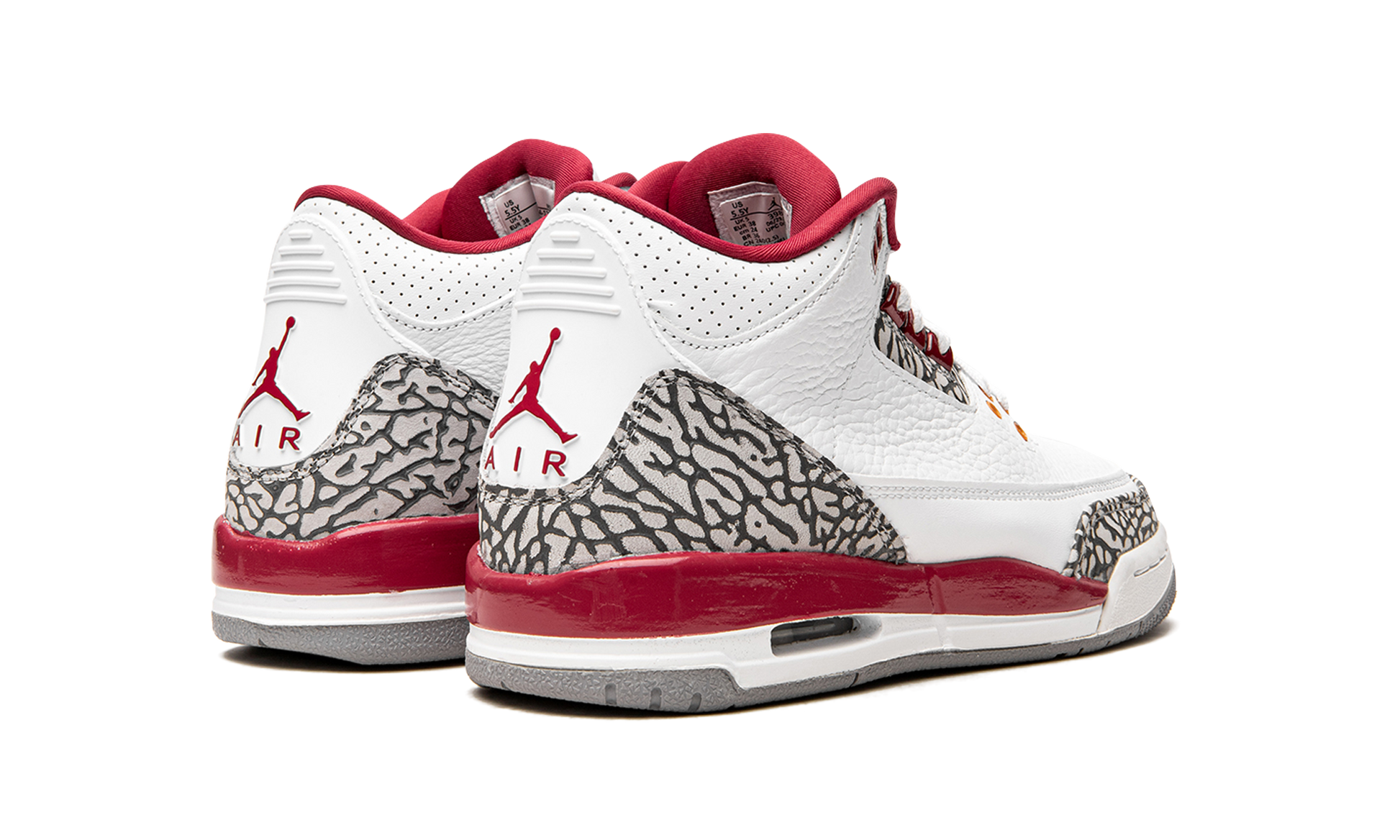 Air Jordan 3 GS "Cardinal" 398614 126