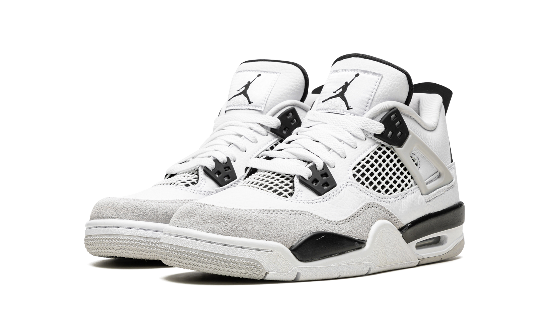 Air Jordan 4 RETRO GS "Military black" 408452 111