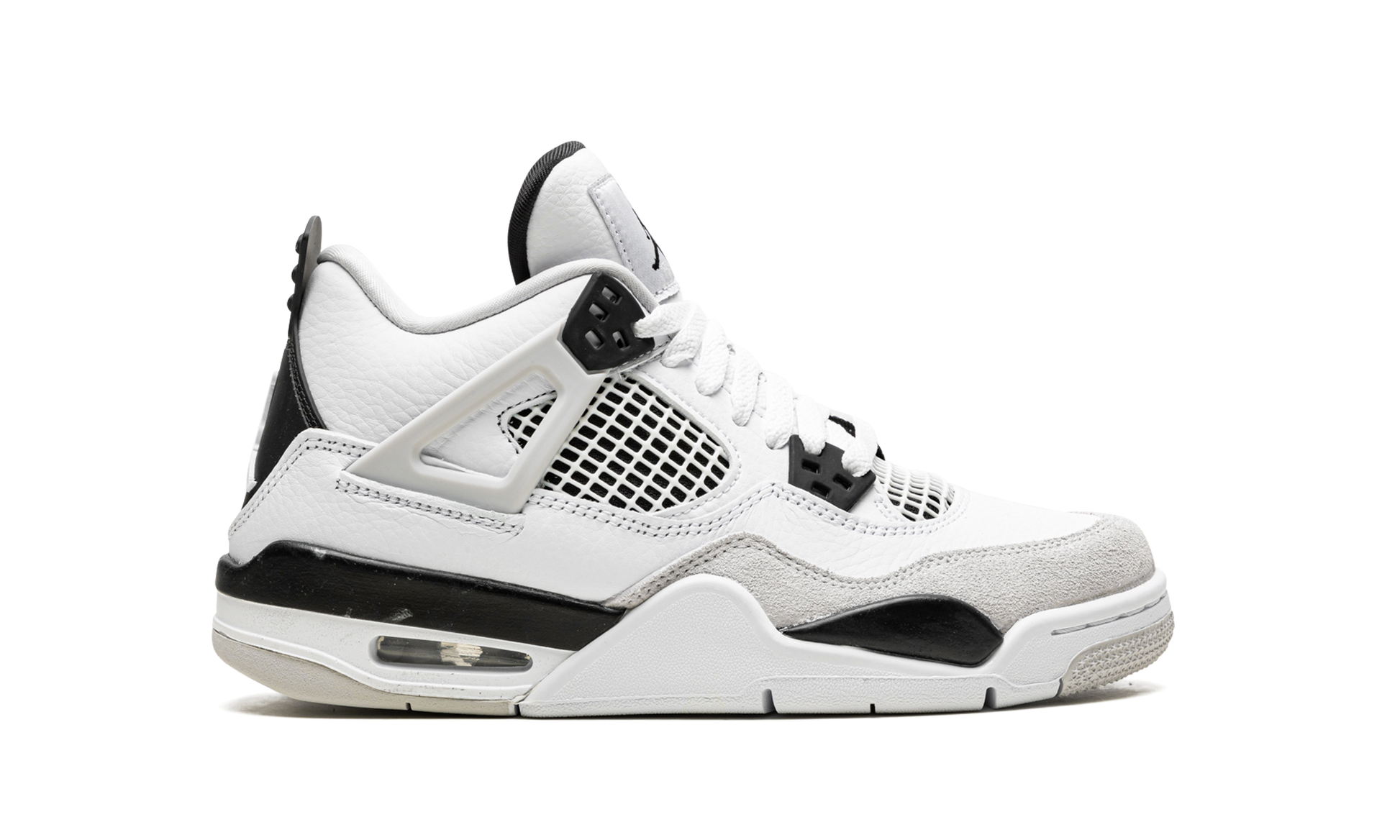 Air Jordan 4 RETRO GS "Military black" 408452 111