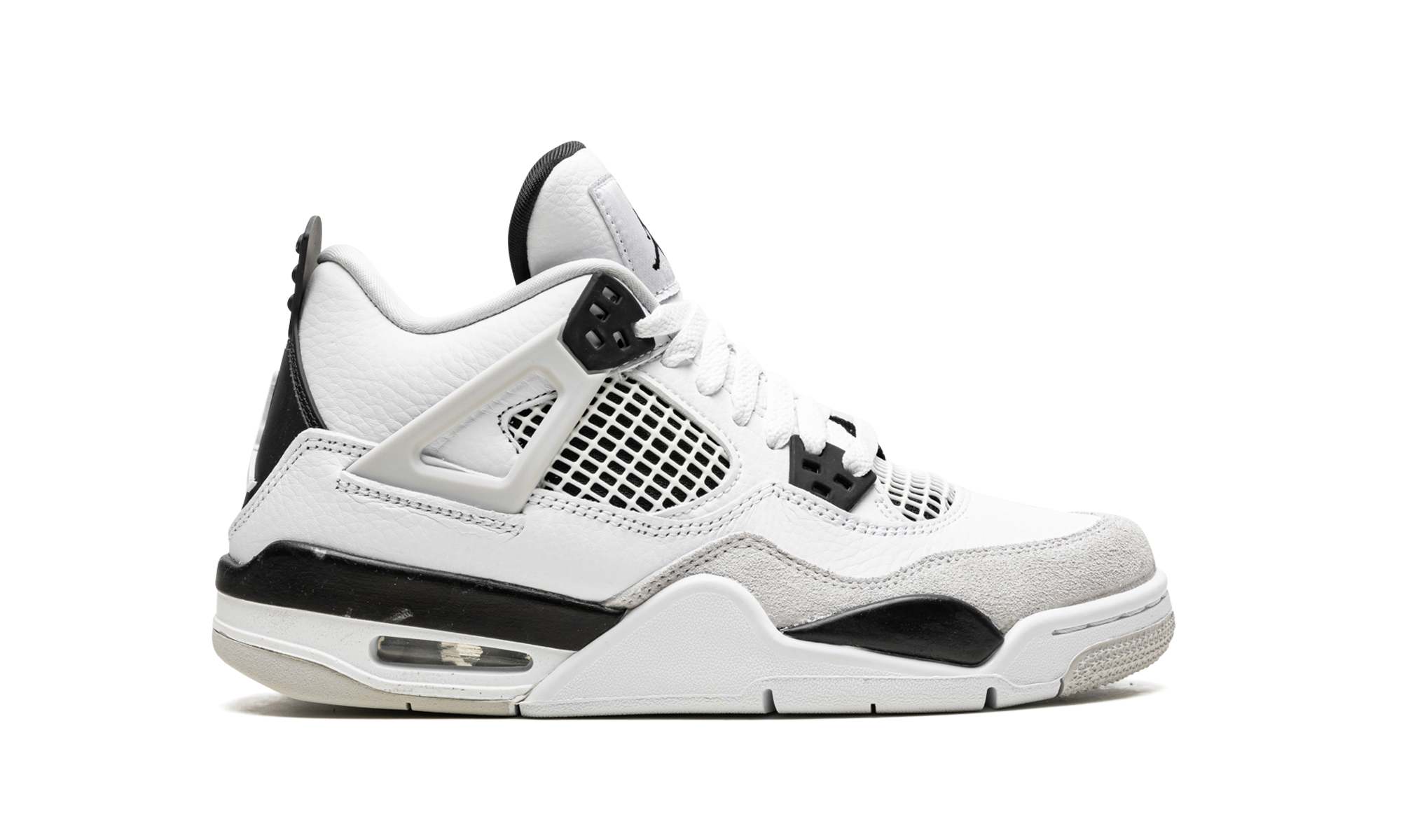 Air Jordan 4 RETRO GS "Military black" 408452 111