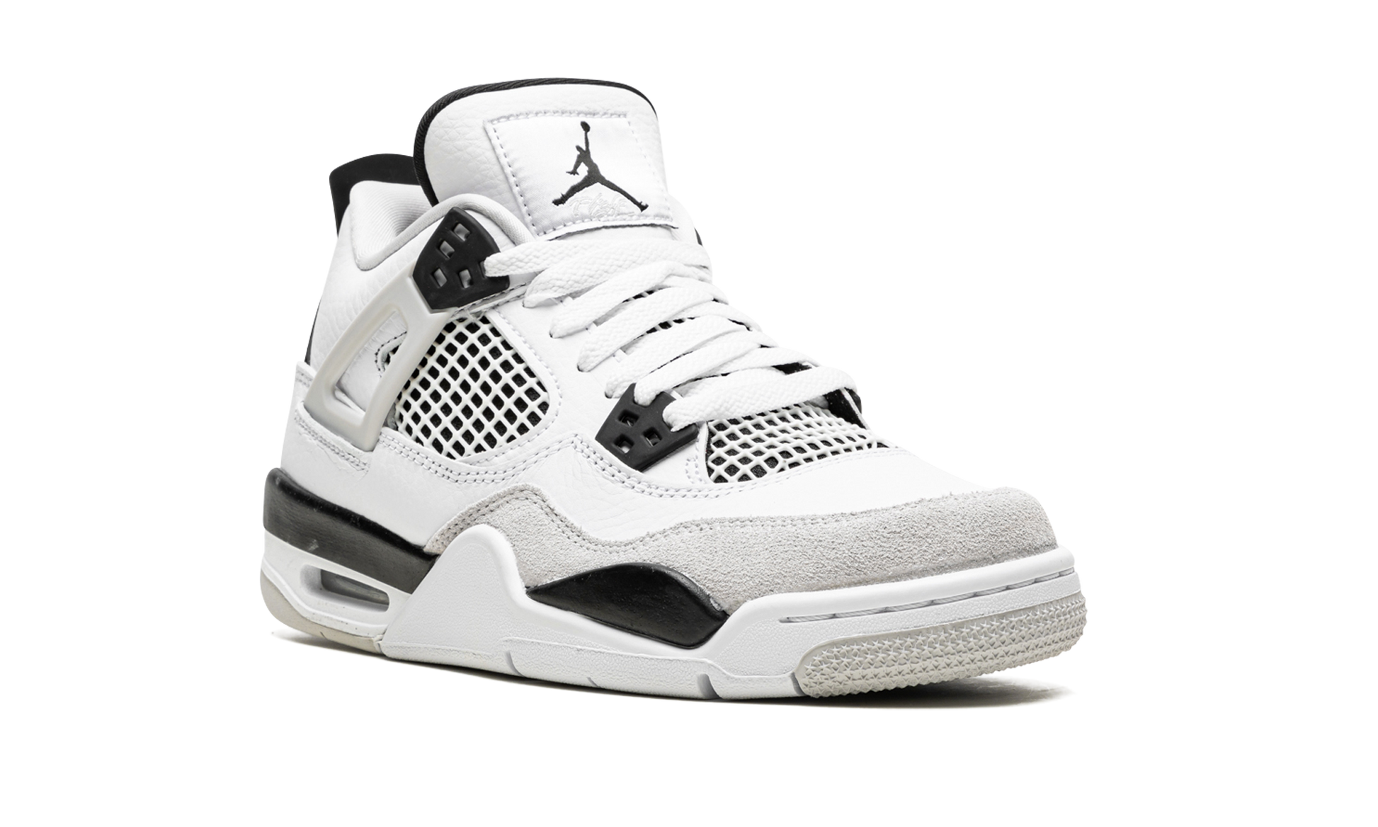 Air Jordan 4 RETRO GS "Military black" 408452 111