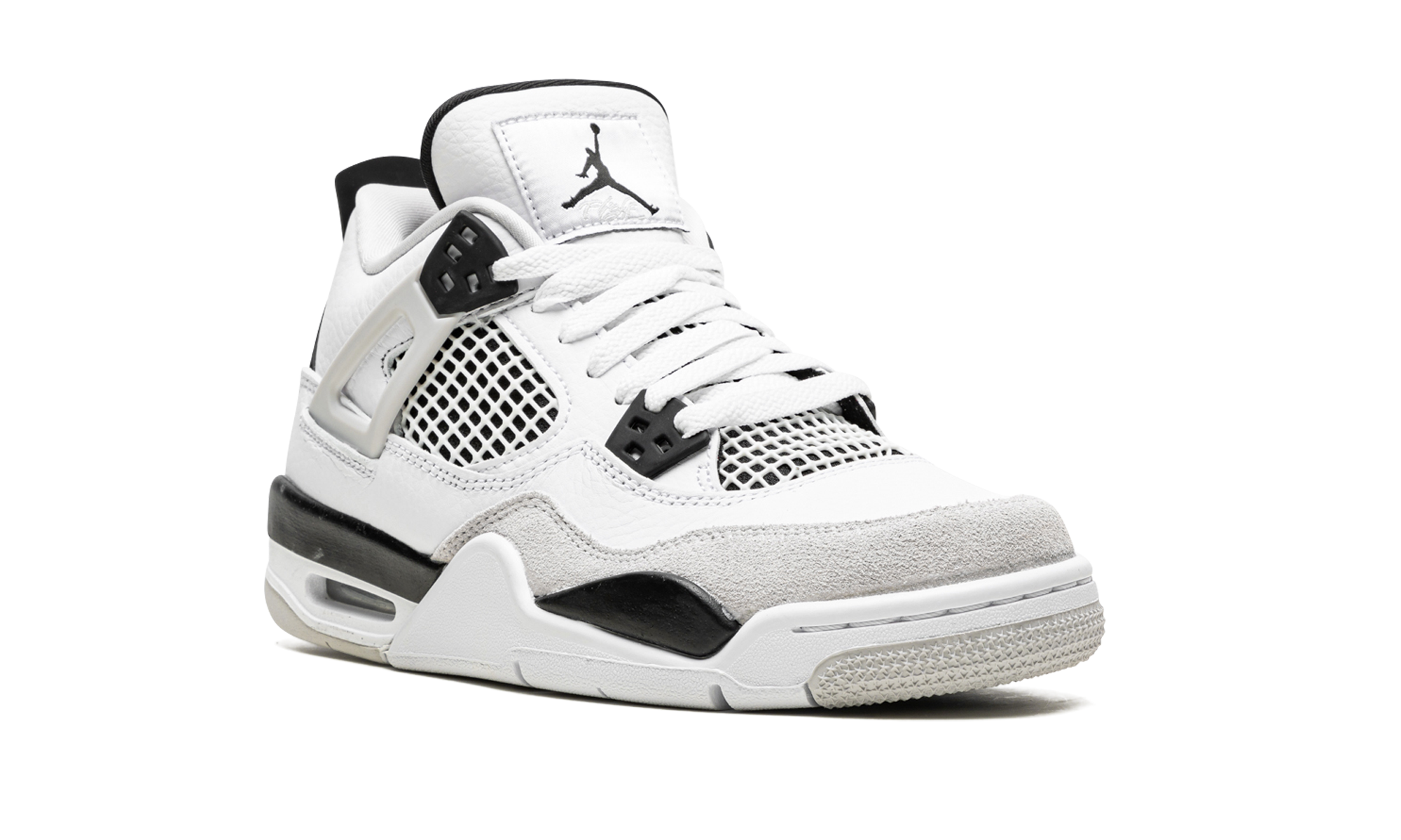 Air Jordan 4 RETRO GS "Military black" 408452 111