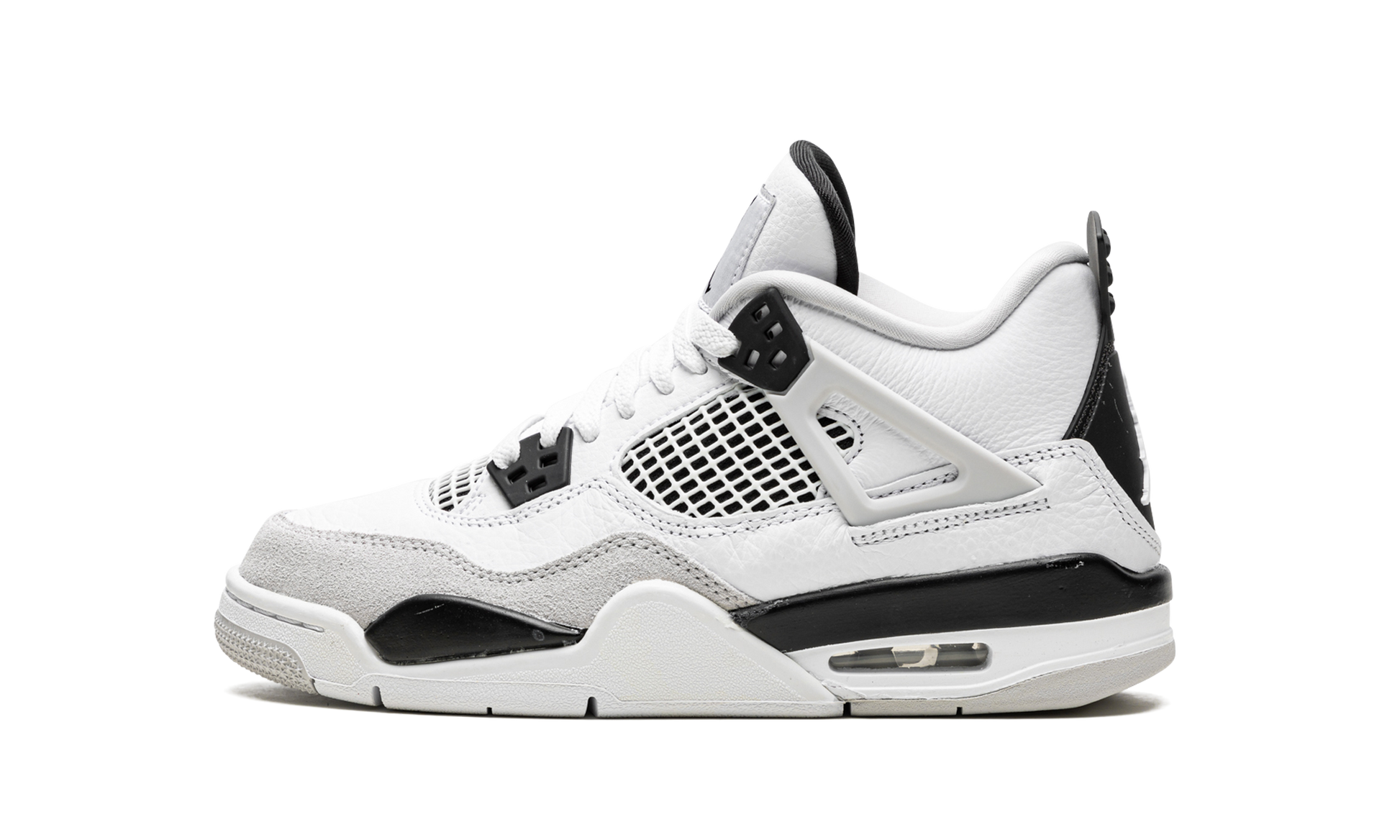 Air Jordan 4 RETRO GS "Military black" 408452 111