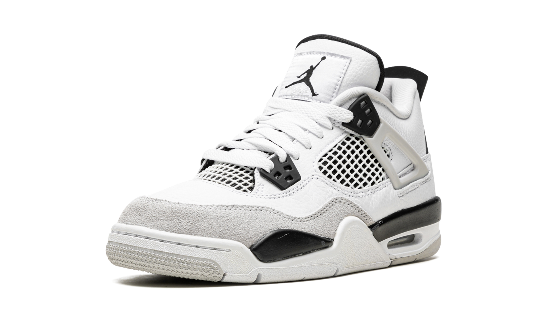 Air Jordan 4 RETRO GS "Military black" 408452 111