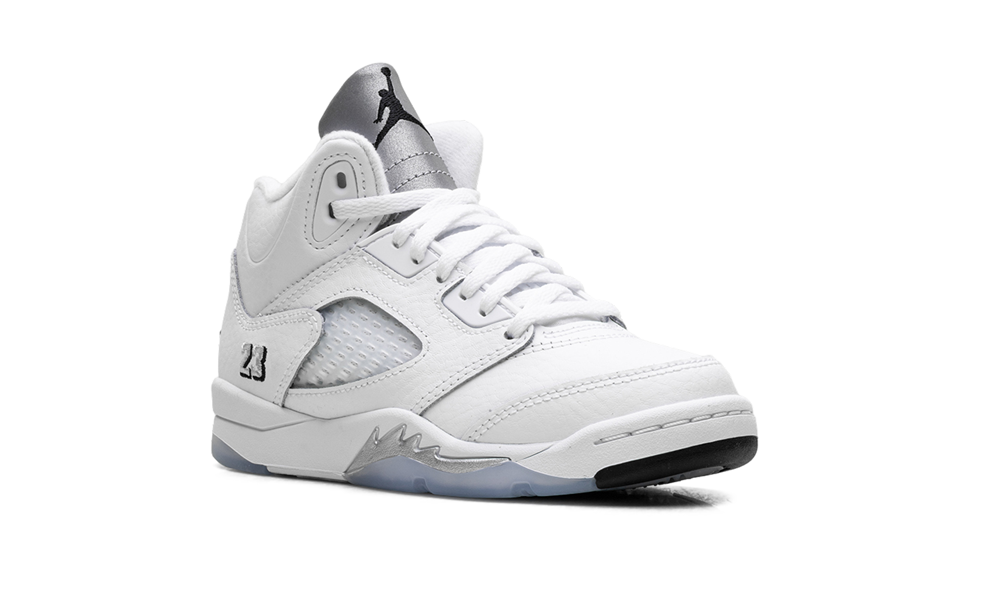 Air Jordan 5 RETRO OG Ps "White Metallic (2026)"