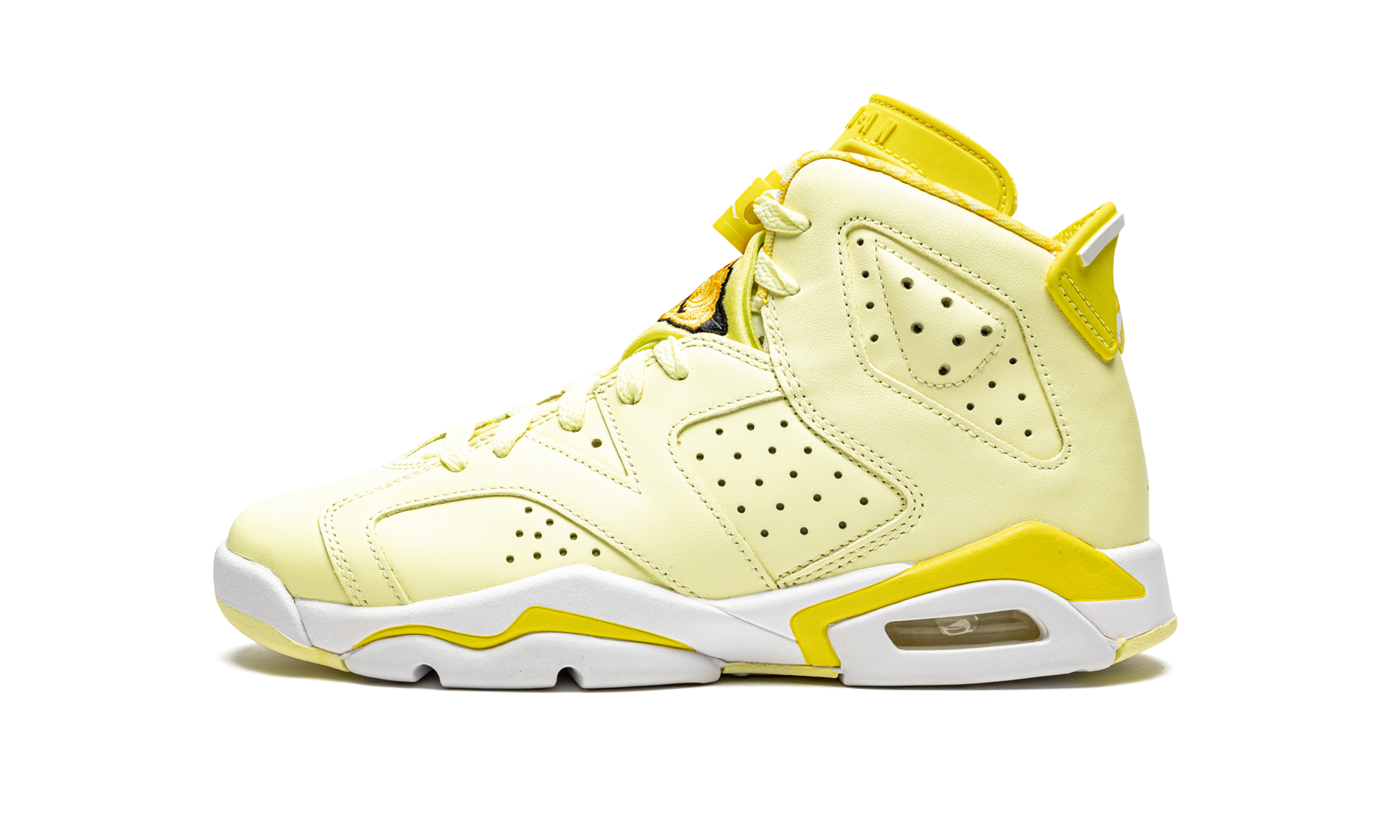 Air Jordan 6 GS "Citron tint / floral" 543390 800