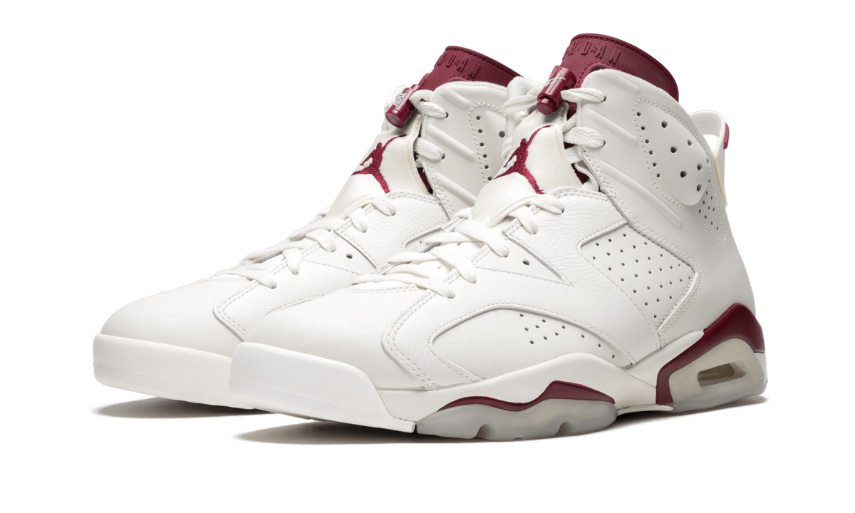 Air Jordan 6 RETRO "Maroon" 384664 116