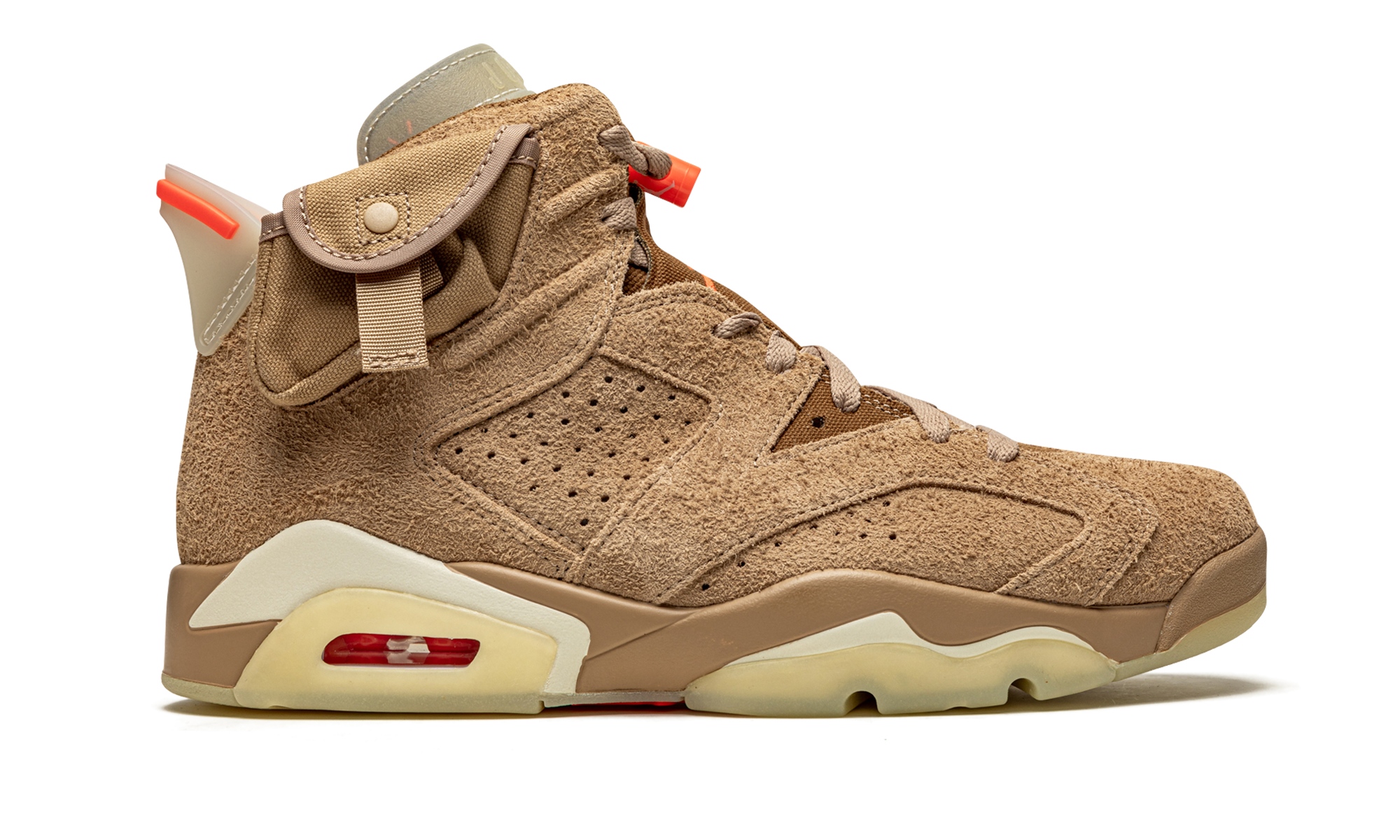 Air Jordan 6 RETRO "Travis scott - british khaki" DH0690 200