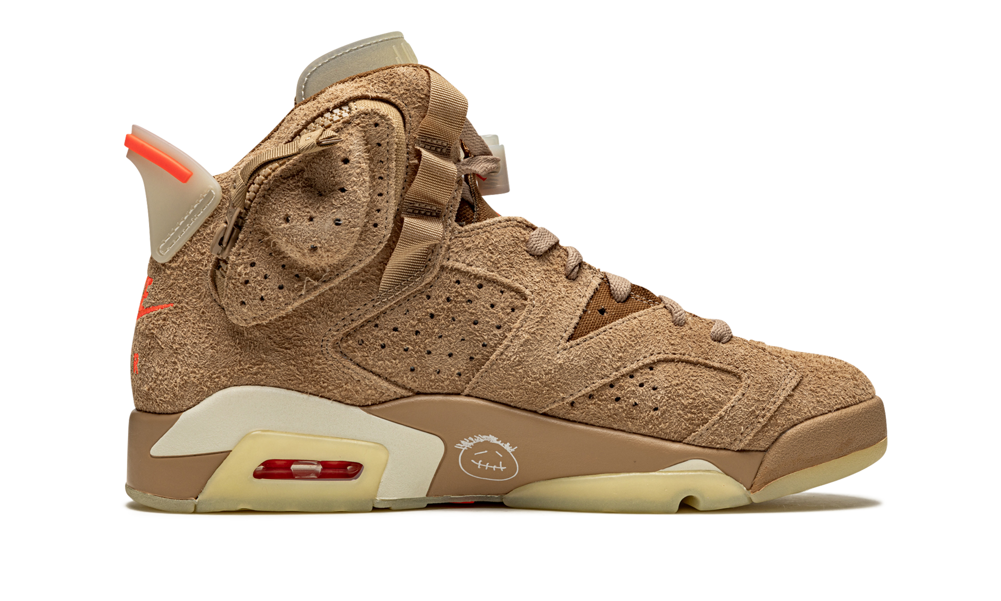 Air Jordan 6 RETRO "Travis scott - british khaki" DH0690 200