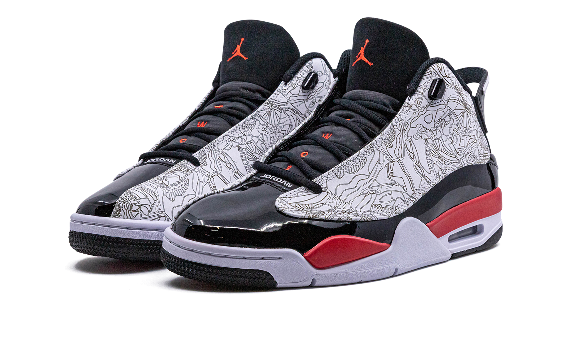 Air Jordan Dub Zero "Fire Red"