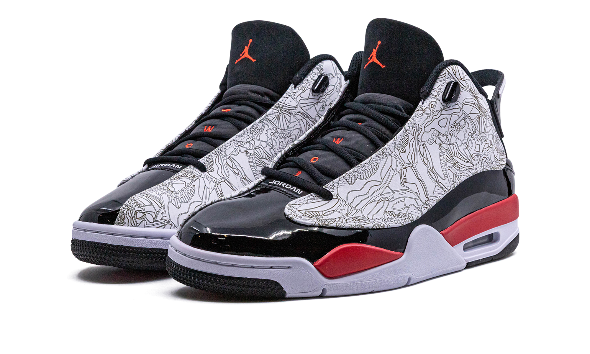 Air Jordan Dub Zero "Fire Red"