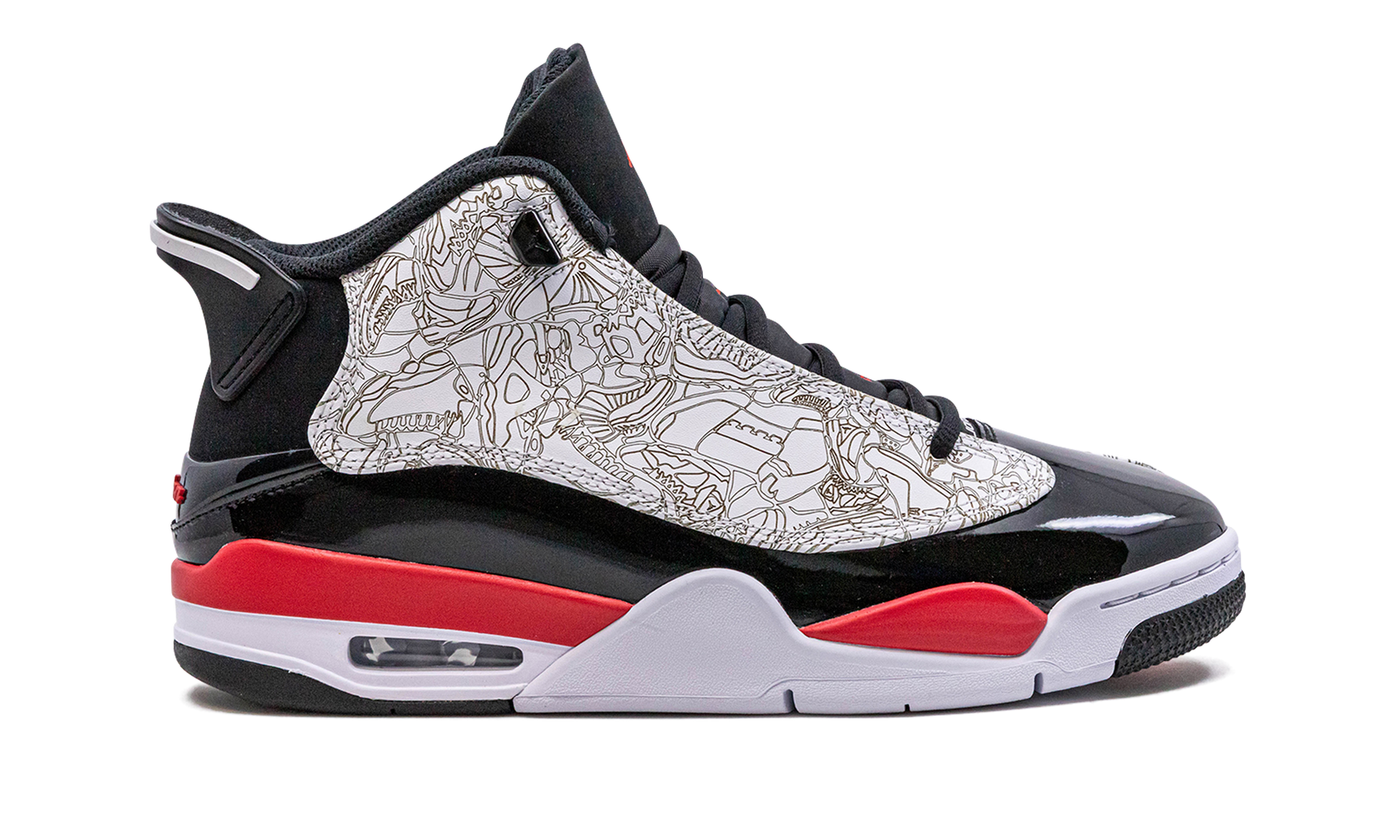 Air Jordan Dub Zero "Fire Red"