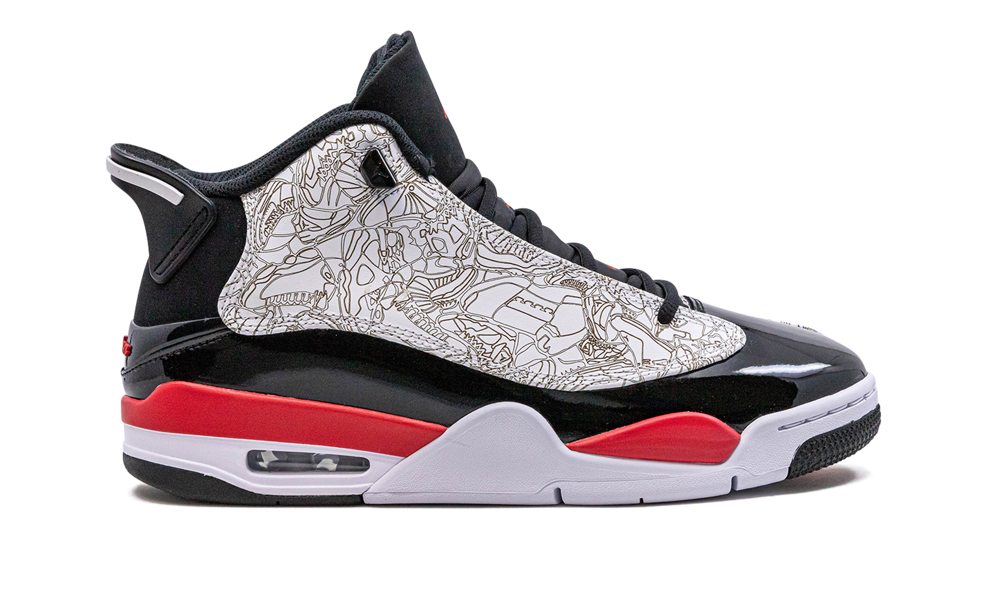 Air Jordan Dub Zero "Fire Red"