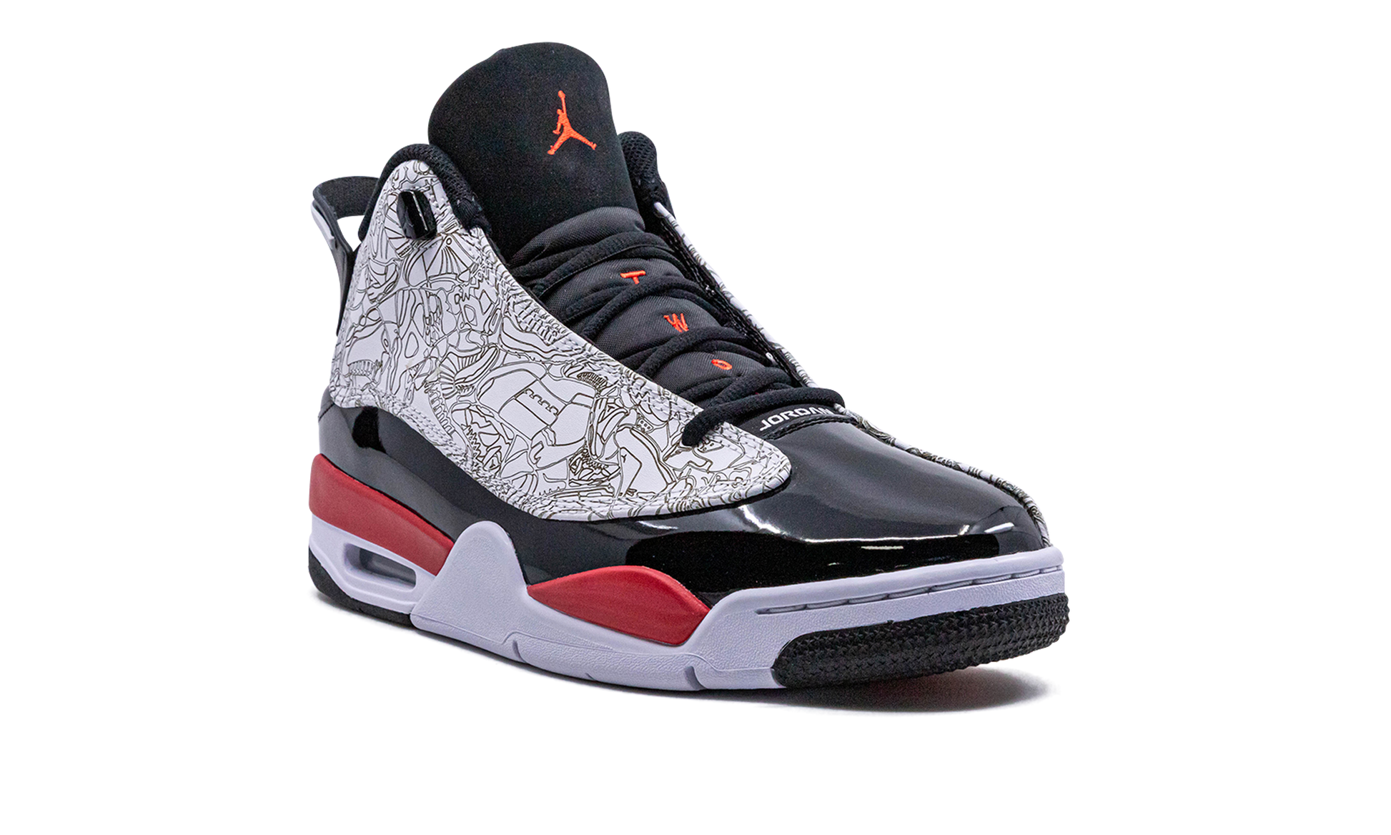 Air Jordan Dub Zero "Fire Red"