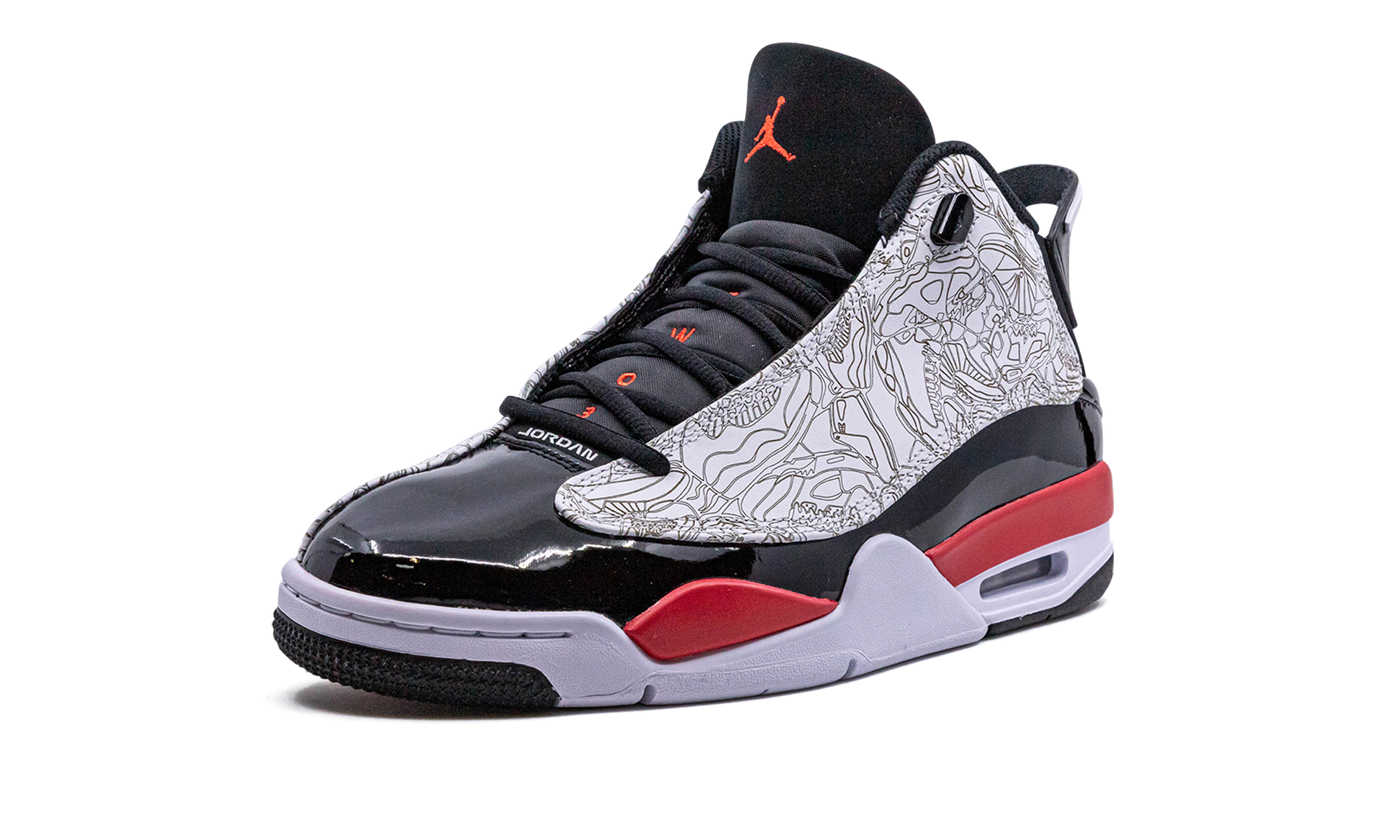 Air Jordan Dub Zero "Fire Red"