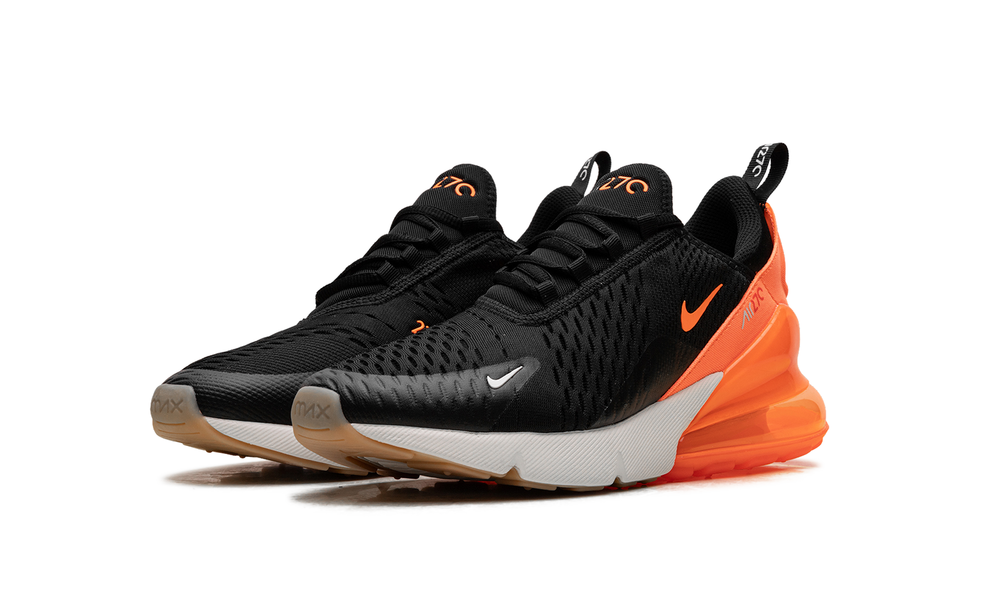 Air Max 270 GS "Black total orange bright crimson" 943345 037