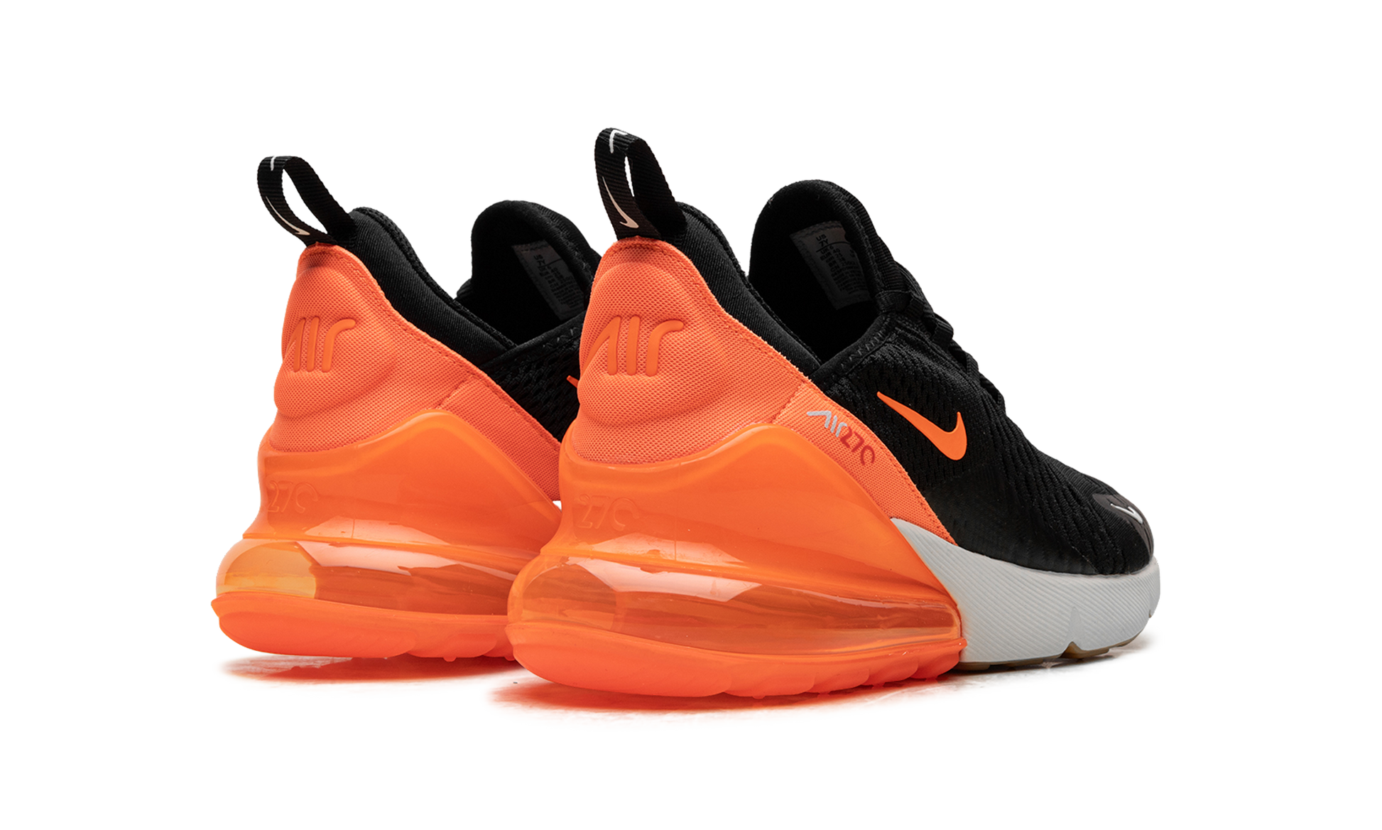 Air Max 270 GS "Black total orange bright crimson" 943345 037