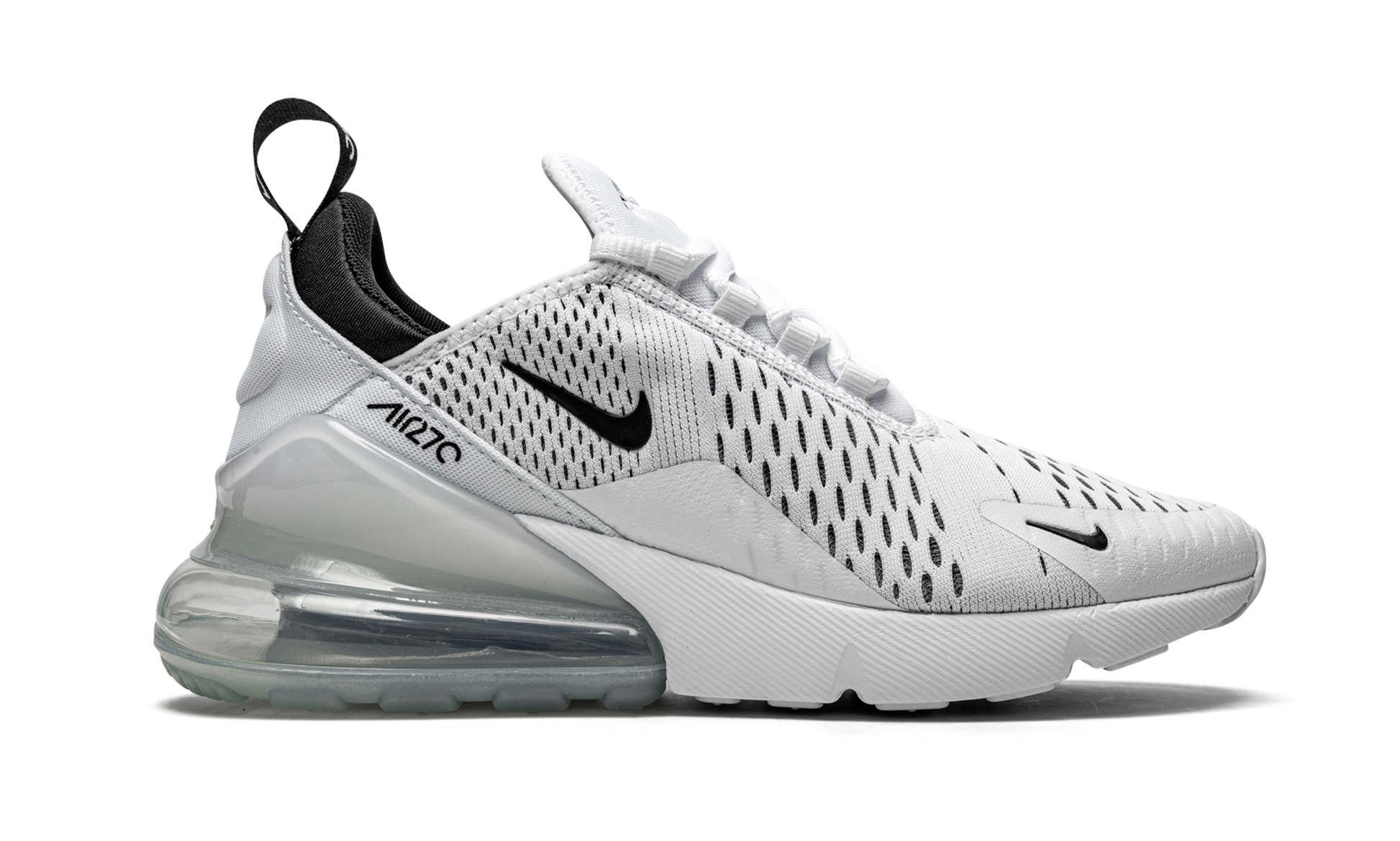 Air Max 270 Mns Women "White / black" AH6789 100